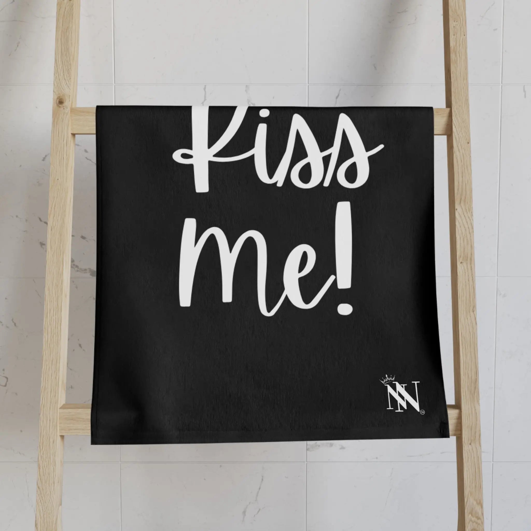 Crowned Just Kiss Me! Cum Towel