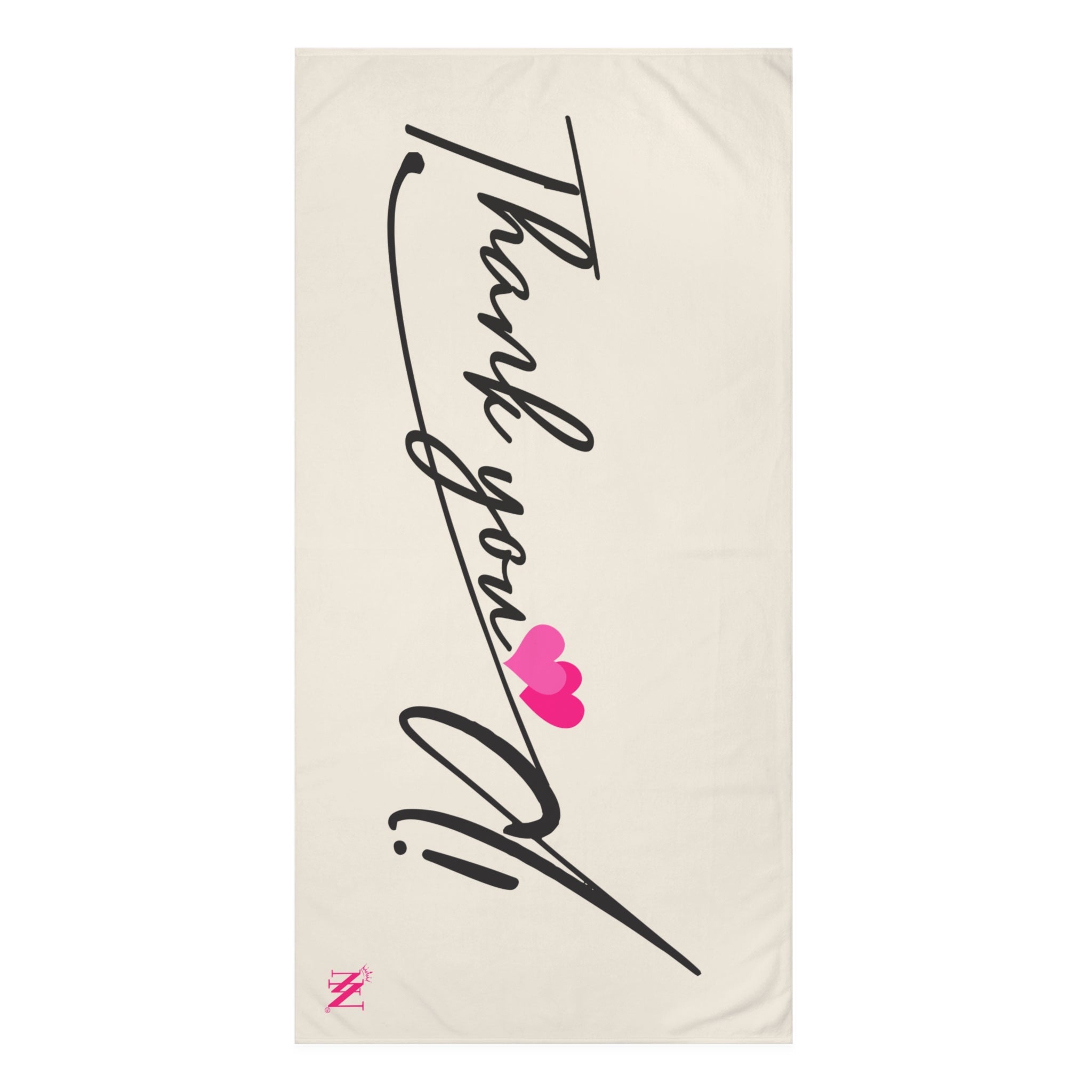 Thank You Hearts D! | Mix & Match XL Fun-Flirty Lovers’ Towels