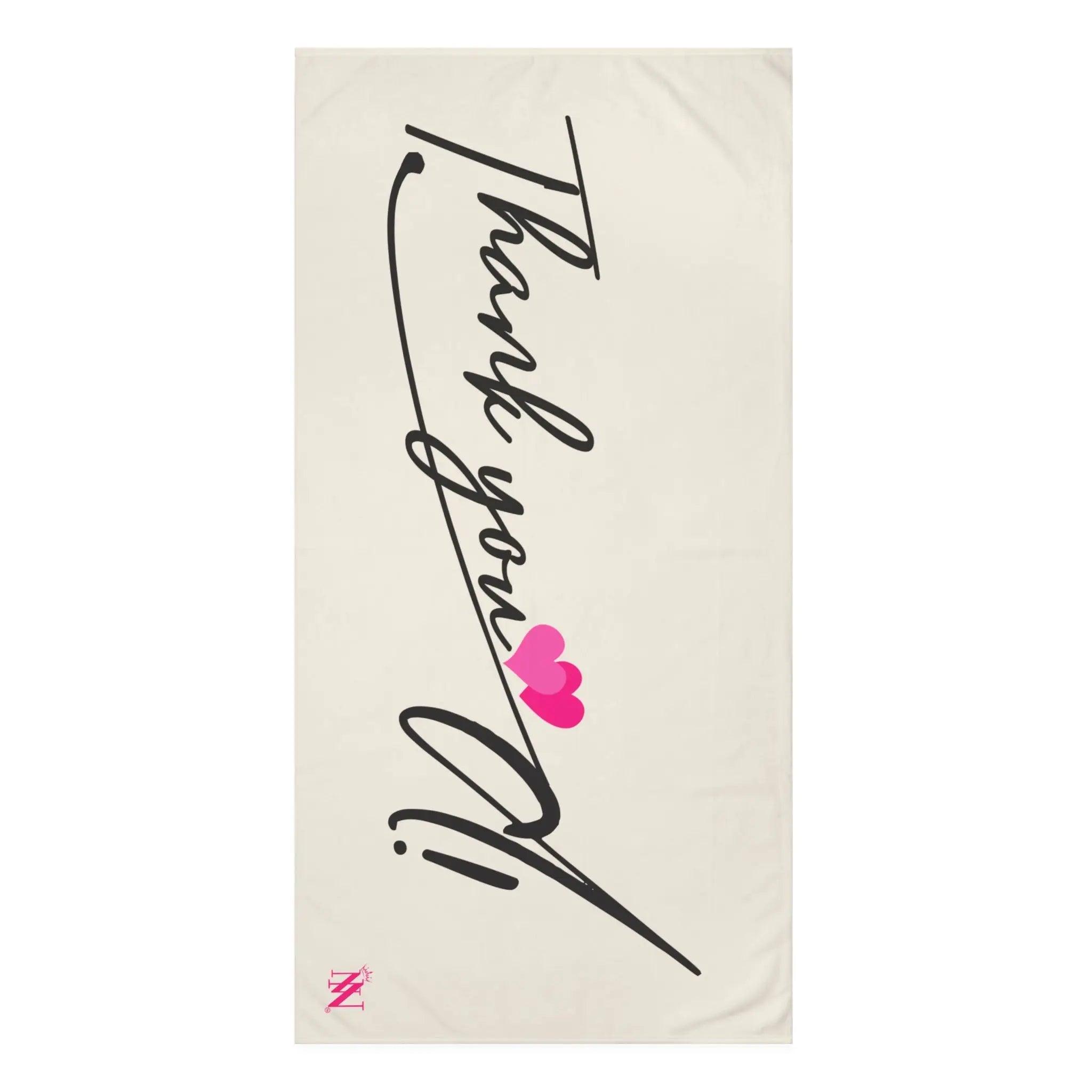 Thank You Hearts D! | Mix & Match XL Fun-Flirty Lovers’ Towels