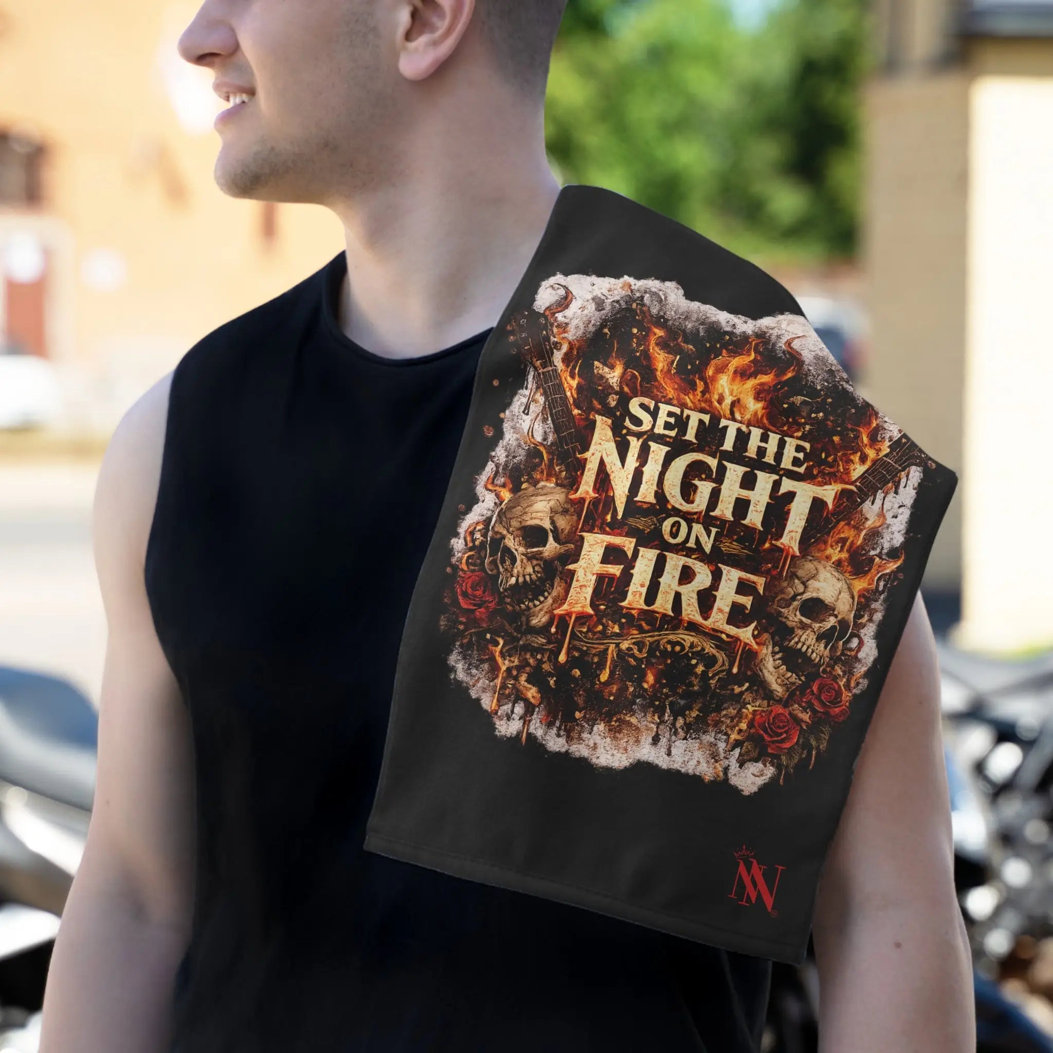 Set the Night on Fire | Nectar Napkins Fun-Flirty Lovers’ Towels