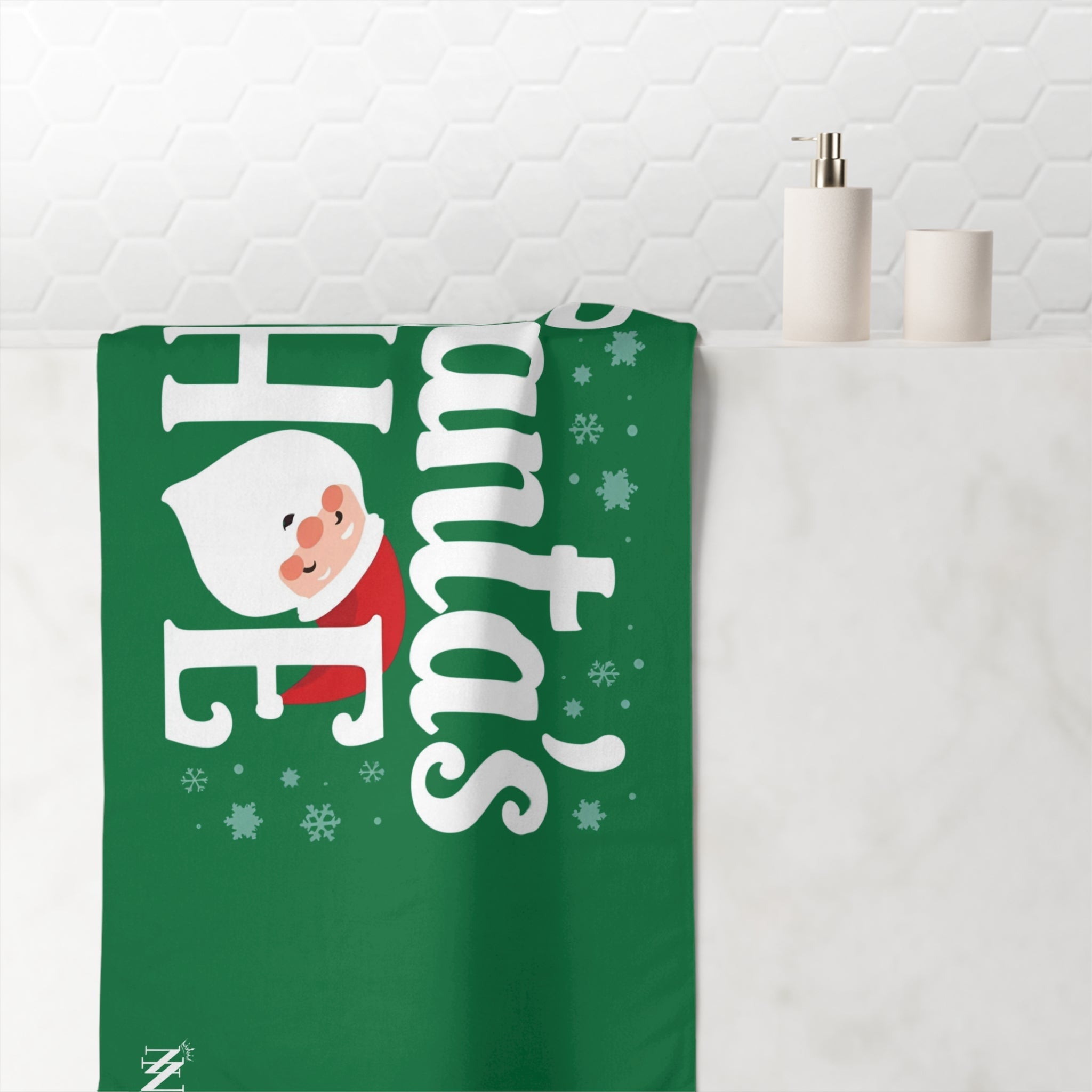Santa’s Hoe | Mix & Match XL Fun-Flirty Lovers’ Towels