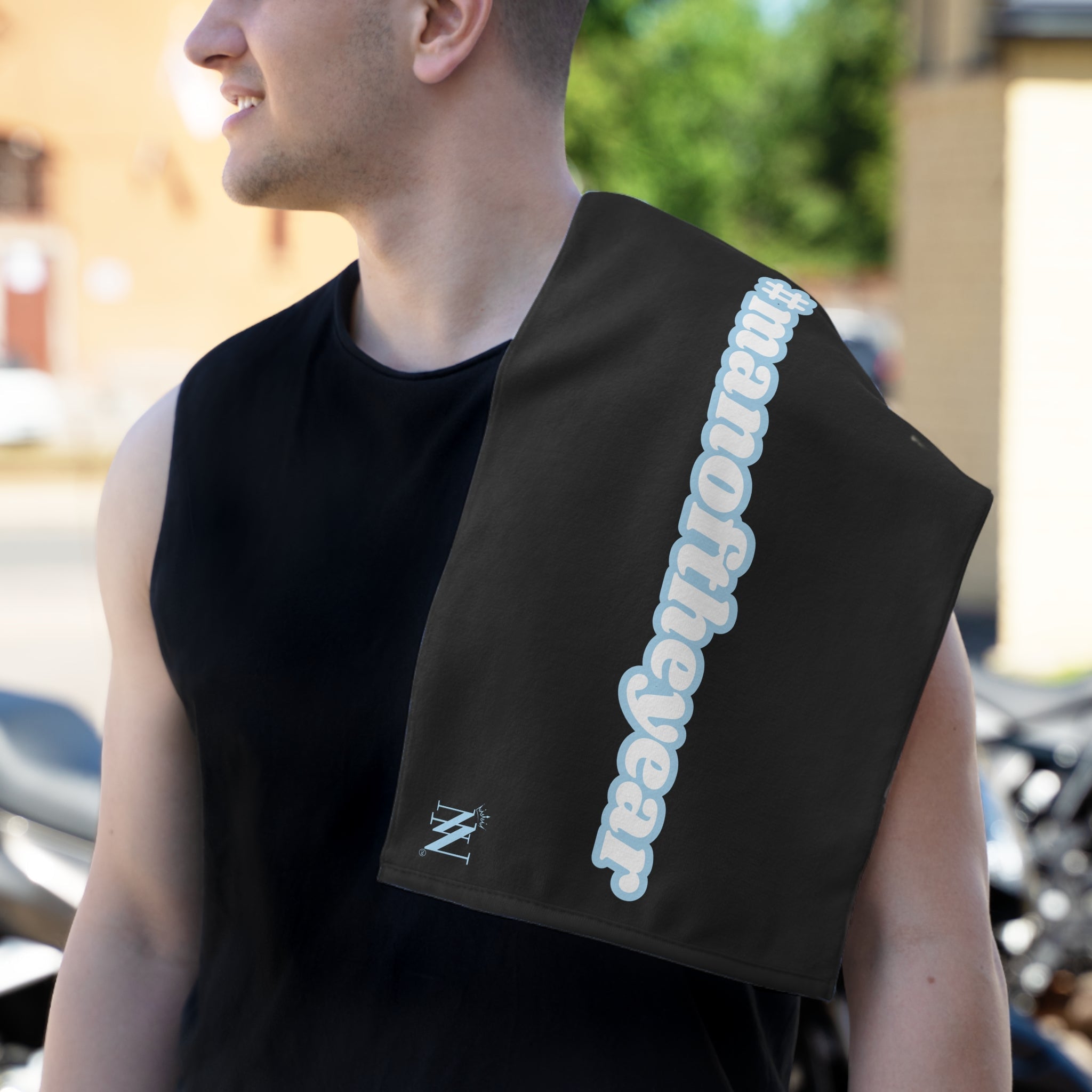 #manoftheyear Black | Mix & Match Soft Fun-Flirty Loversâ Towels