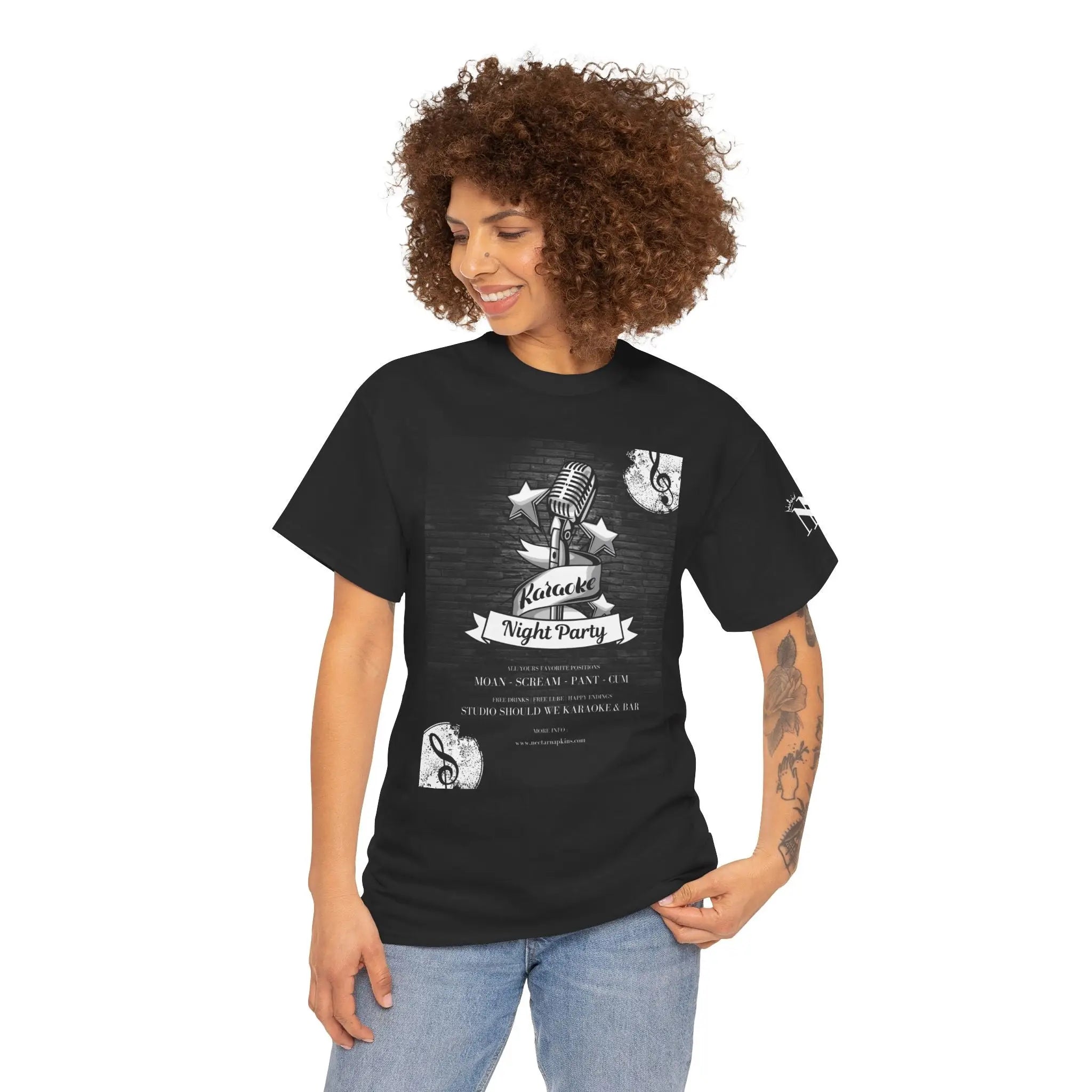 Karaoke Night | Mix & Match 100% Cotton Unisex Fun-Flirty Lovers’ Tees