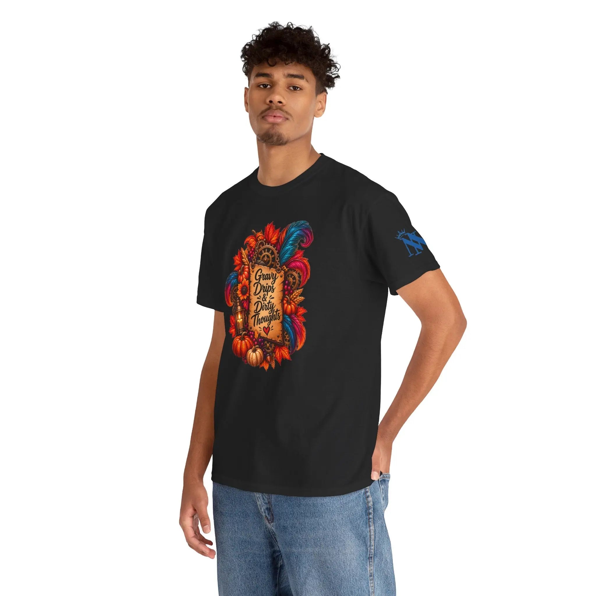 Gravy Drips & Dirty Thoughts Thanksgiving | Nectar Napkins Fun-Flirty Lovers’ T-Shirts