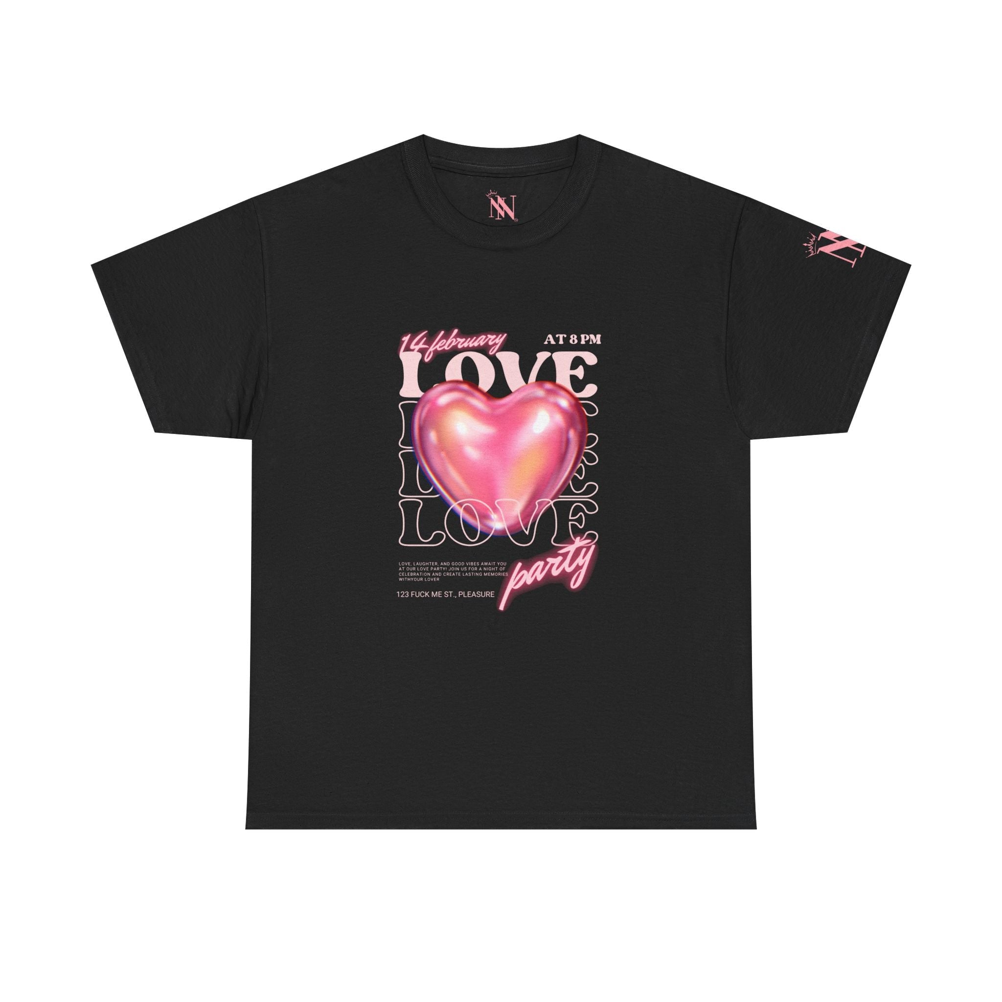 Love Party | Mix & Match 100% Cotton Unisex Fun-Flirty Lovers’ Tees