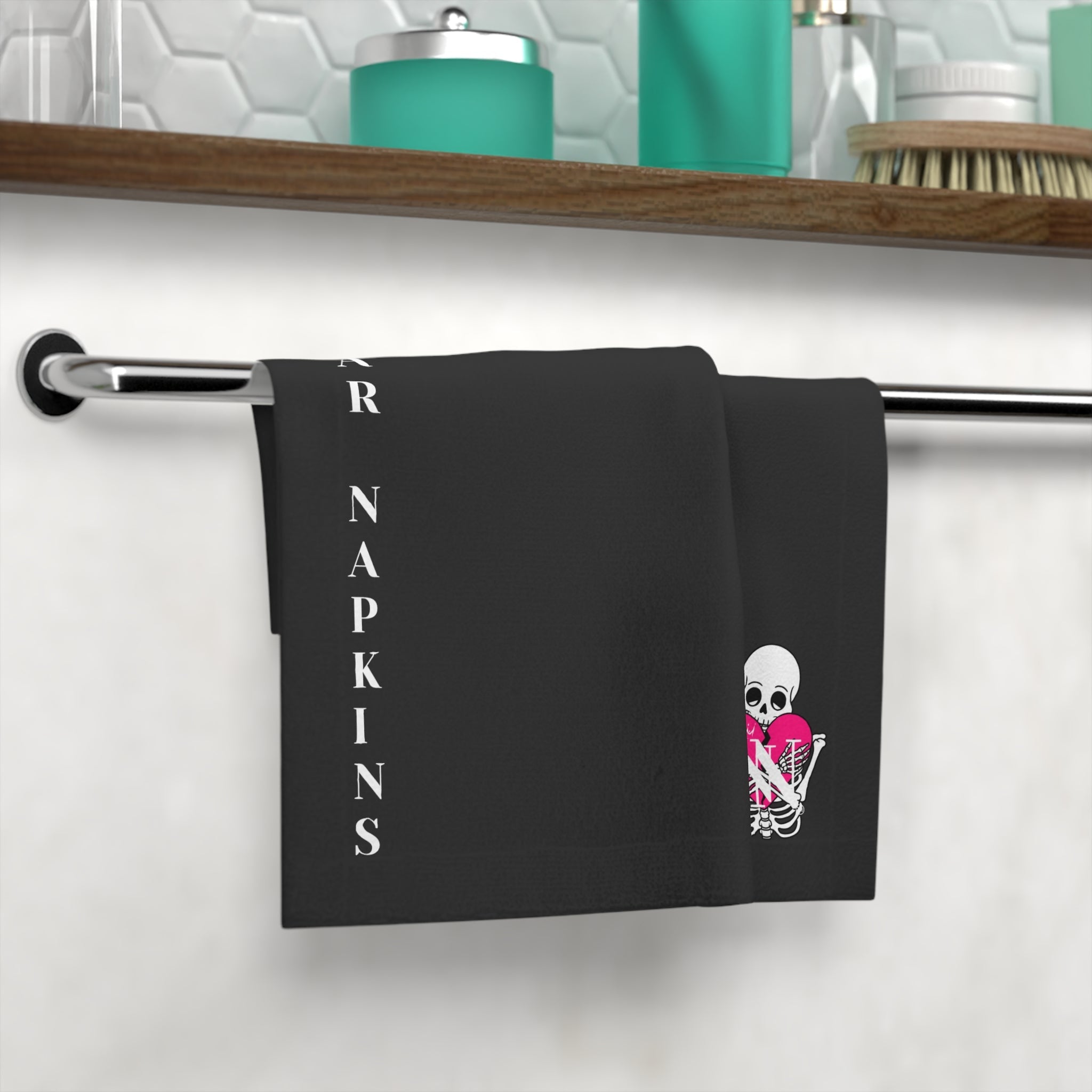 Nectar Napkins Brand Dark Grey Microfiber Vag Rag