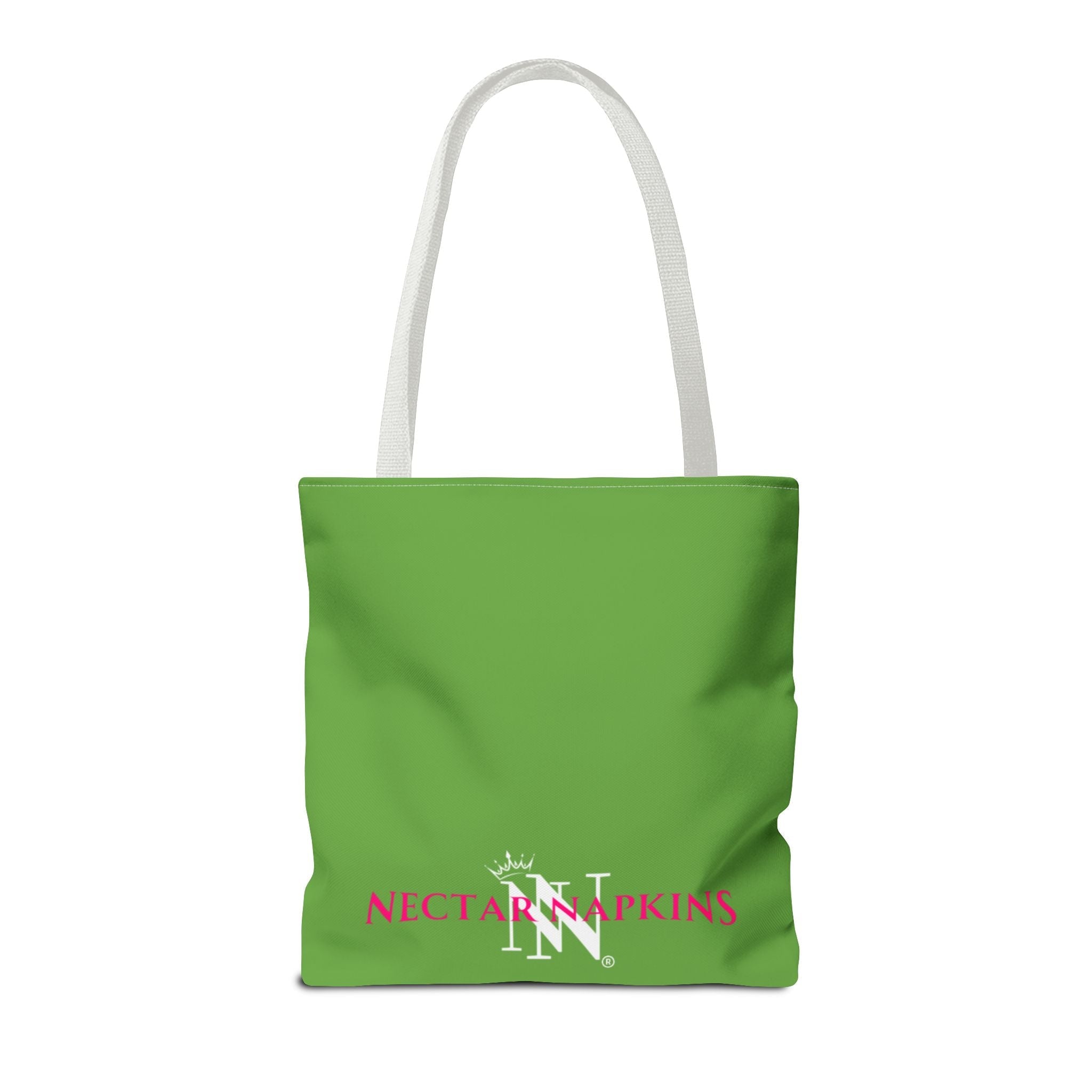Nectar Napkins Brand Lime Green Tote Bag