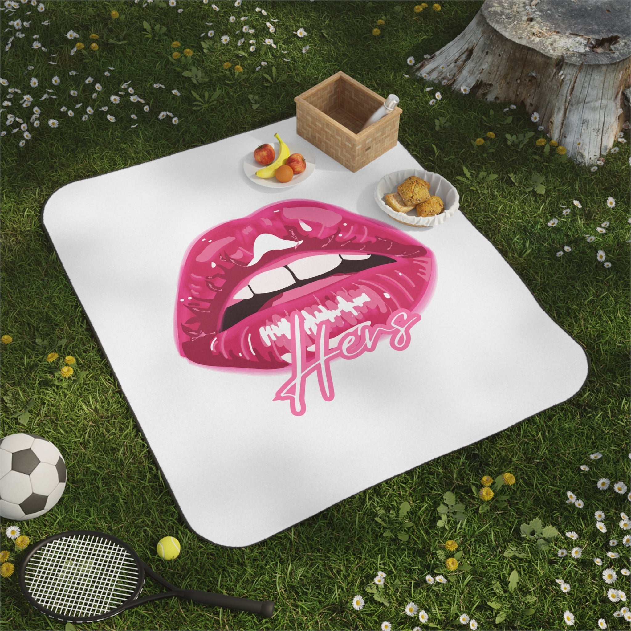 Hers Mouth Open Sex Blanket