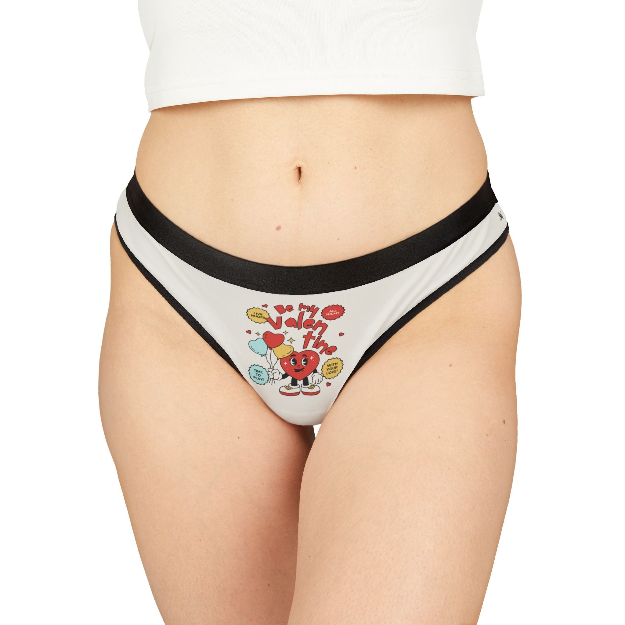 Be My Valentine | Mix & Match Women’s Fun-Flirty Lovers’ Thongs