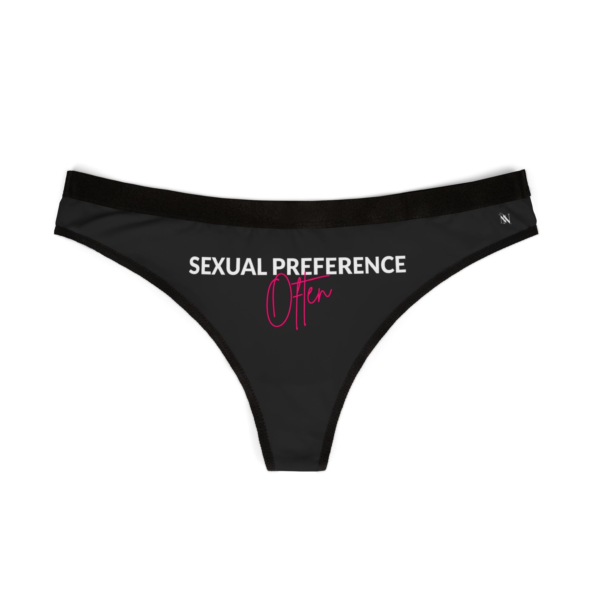 Sexual Preference Often | Mix & Match Women’s Fun-Flirty Lovers’ Thongs
