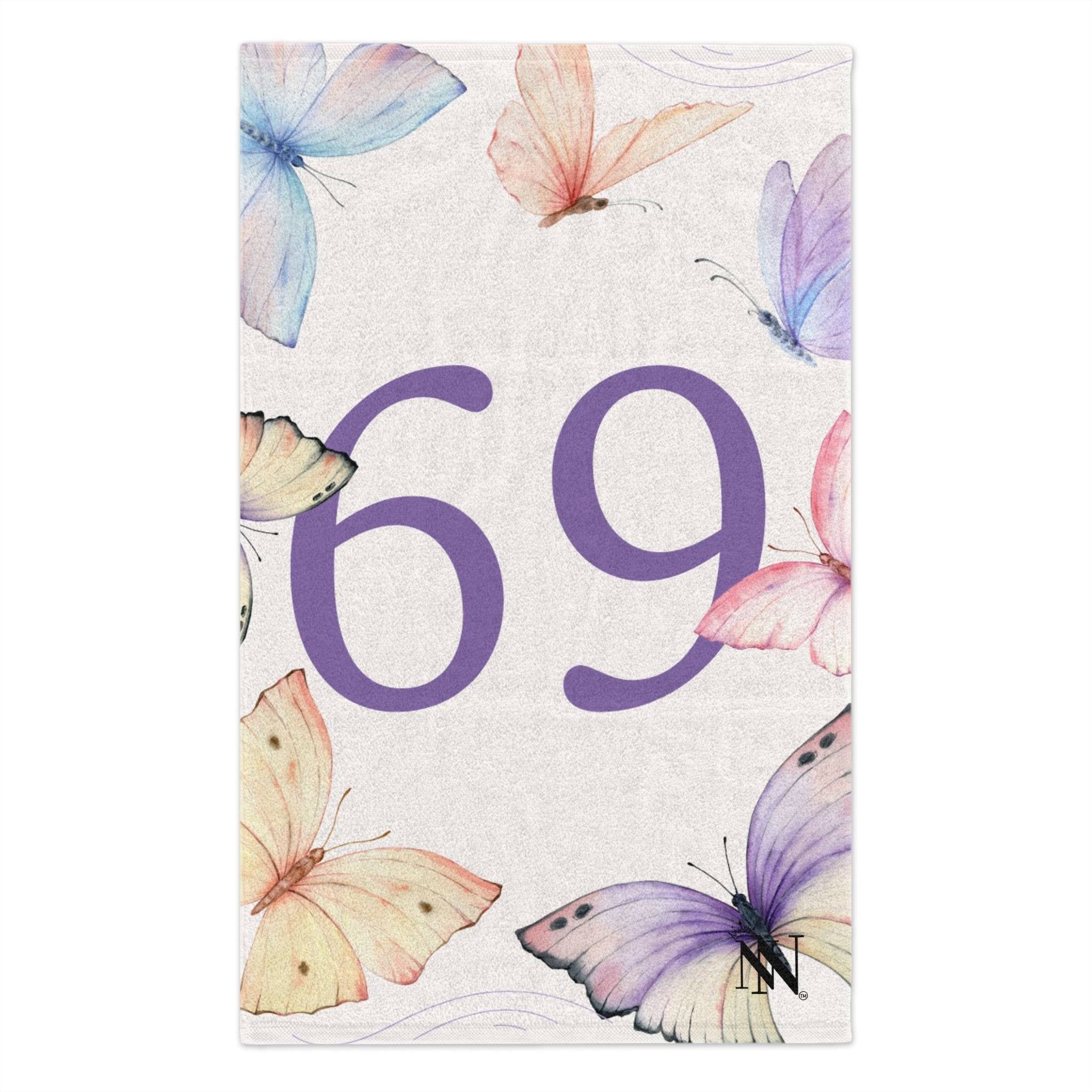 69 Butterfly | Mix & Match Soft Fun-Flirty Lovers’ Towels