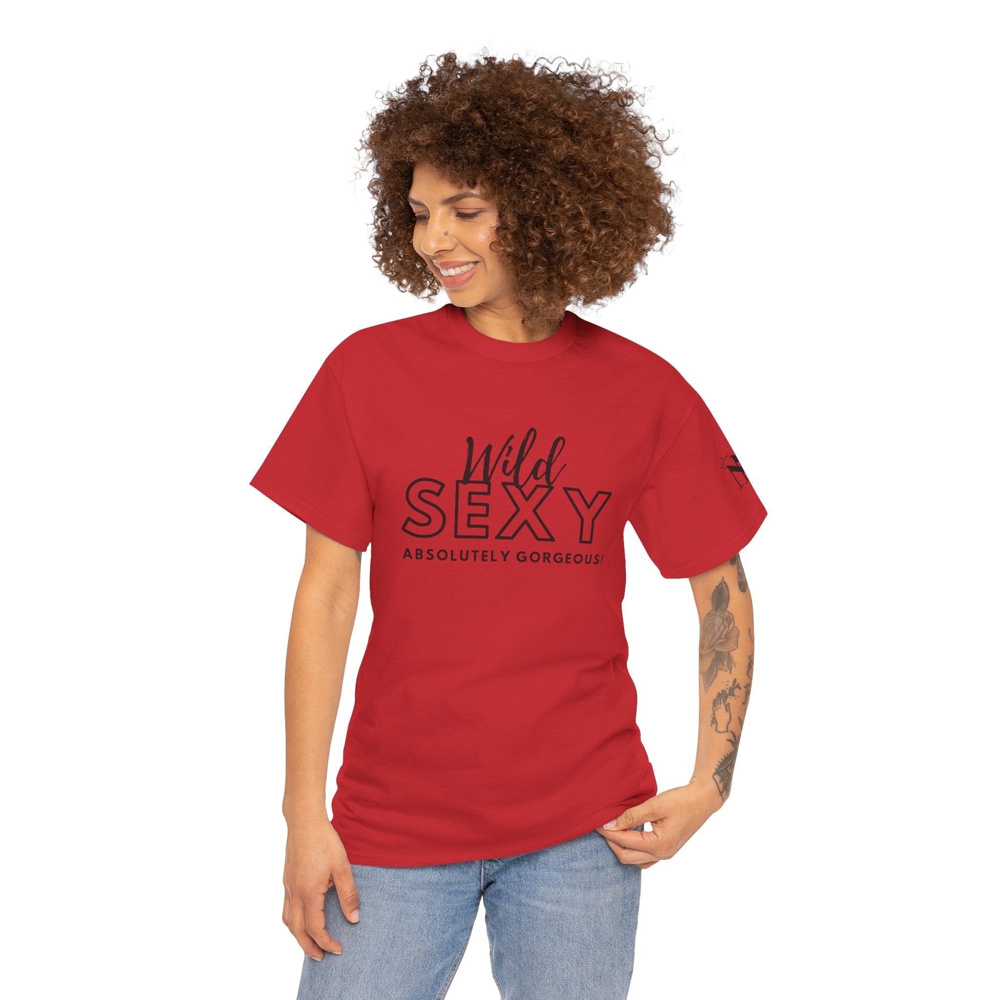 Wild Sexy Gorgeous | Mix & Match 100% Cotton Unisex Fun-Flirty Lovers’ Tees