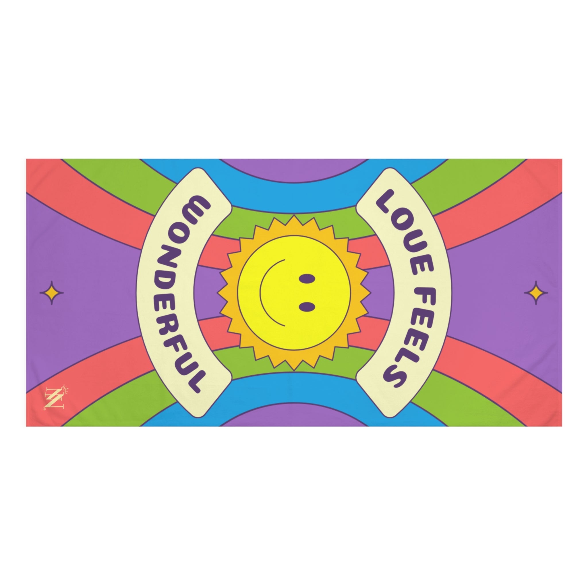 Love Feels Wonderful Retro Anal Sex Towel