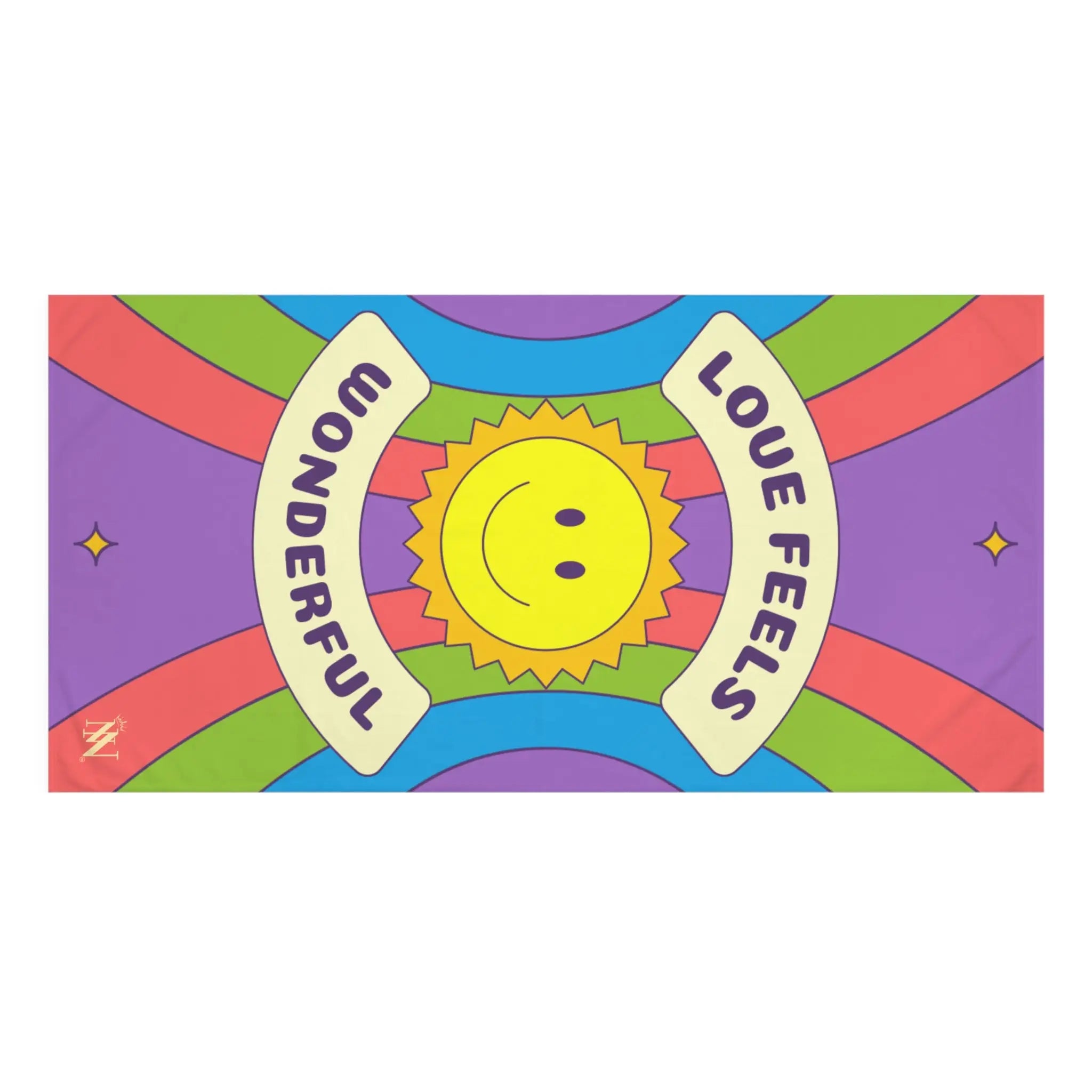 Love Feels Wonderful Retro Anal Sex Towel