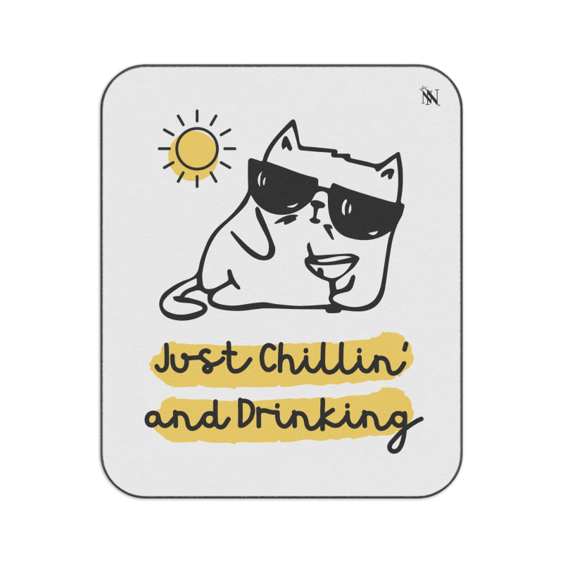 Chillin’ & Drinking | Mix Match Fun-Flirty Lovers’ Water-Resistant Blankets