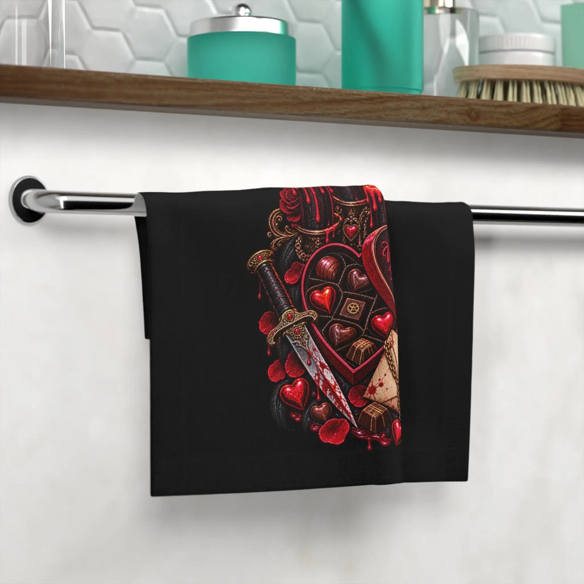 Wicked Hearts Club Valentines | Nectar Napkins Lils’ Fun-Flirty Lovers’ Towels