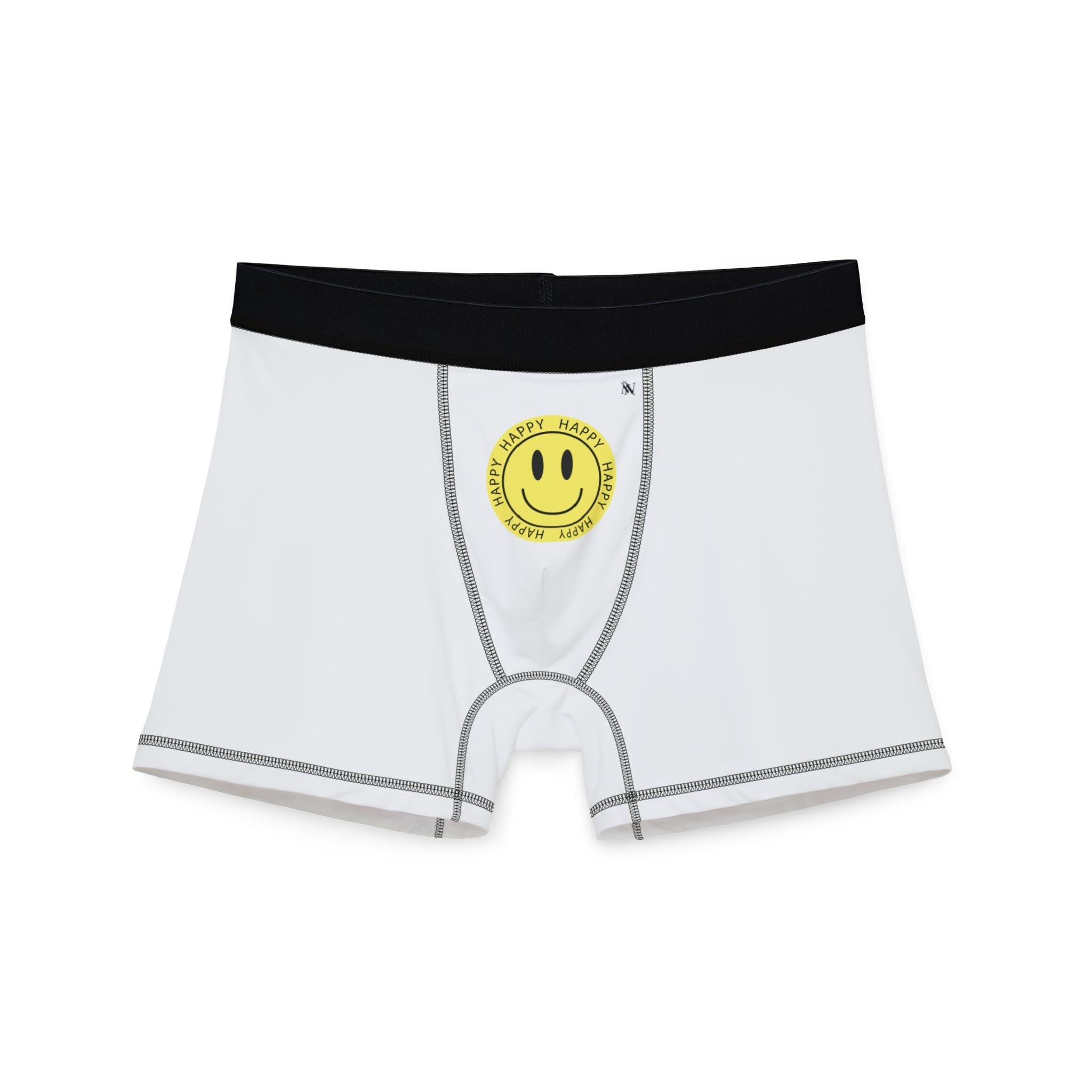 Happy Face Sticker Naughty Sex Gifts Humor Men’s Boxer Briefs