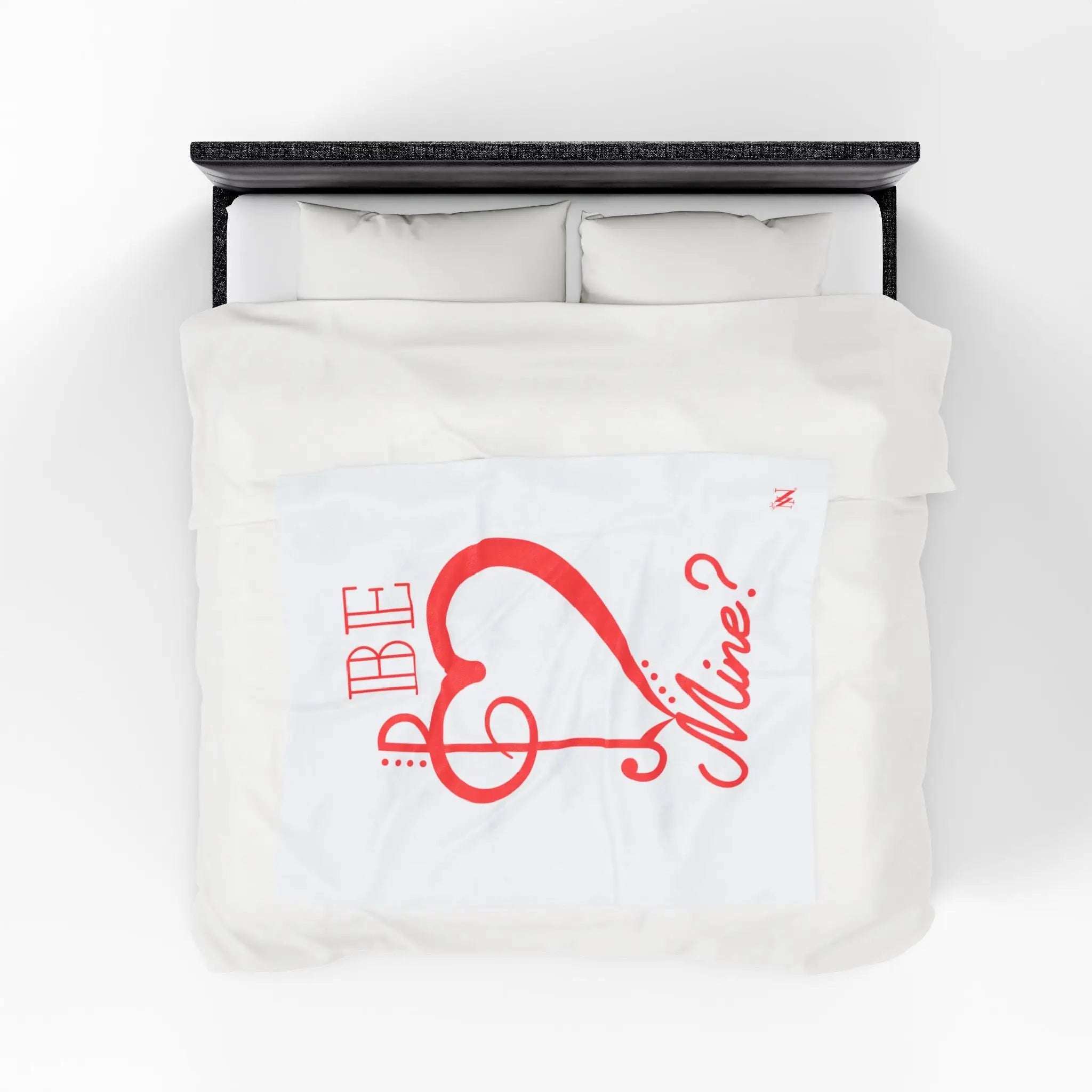 Be Mine Musical Note | Mix & Match Soft Fun-Flirty Lovers’ Blankets