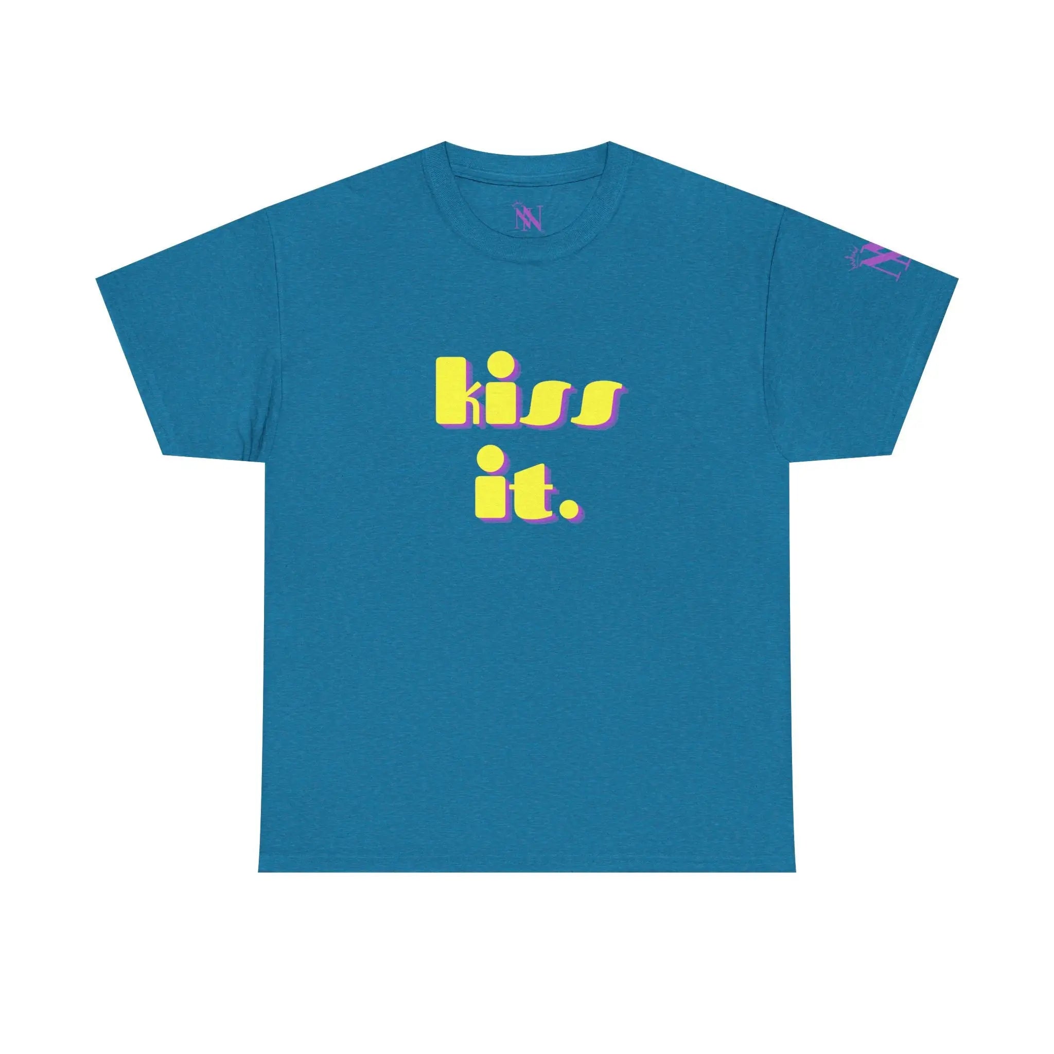 kiss it. Adult T-Shirt Cum Tee | Live Bold & Comfortable