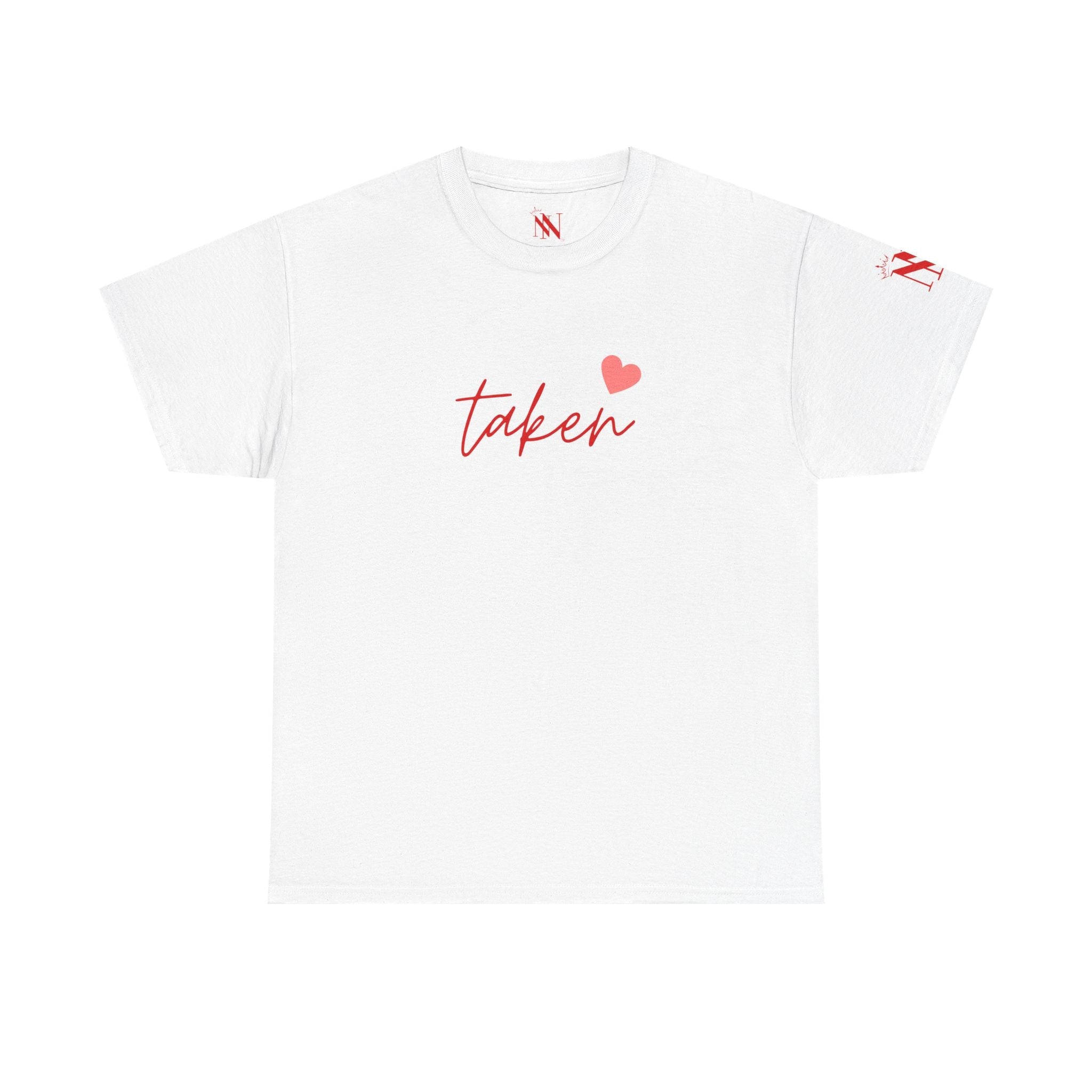 Taken Heart | Mix & Match Cotton Unisex Fun-Flirty Lovers’ T-Shirts