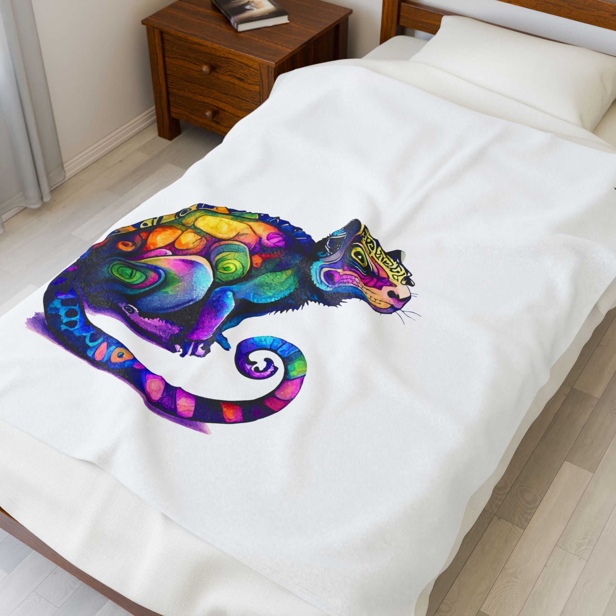 Colorful Love Chameleon | Mix & Match Soft Fun-Flirty Lovers’ Blankets