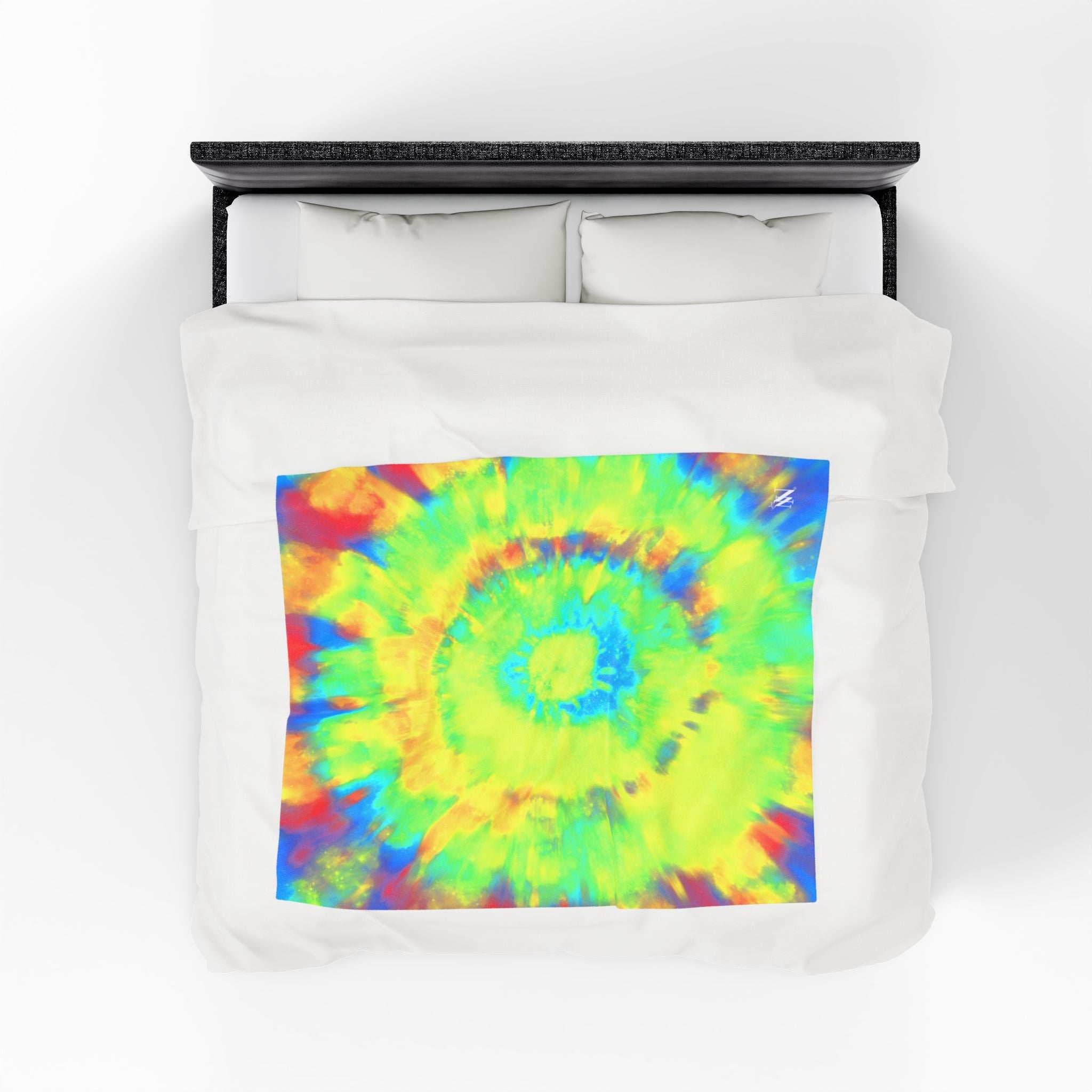 Bright Tie Dye | Mix & Match Velveteen Fun-Flirty Lovers’ Blankets