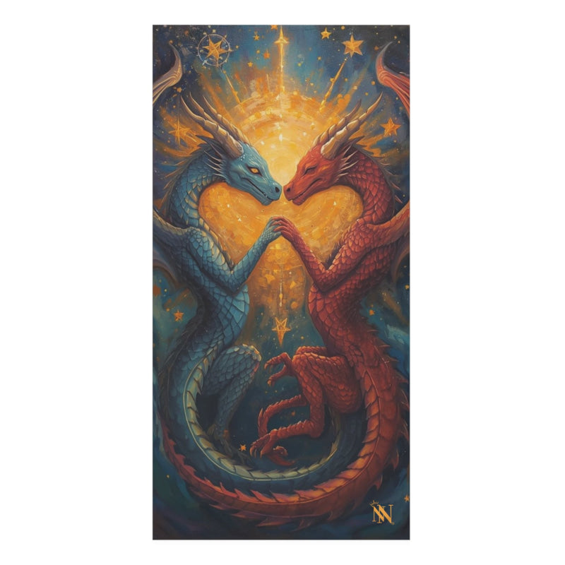 Written In the Stars Dragon Fantasy | Mix & Match XL Fun-Flirty Lovers’ Towels