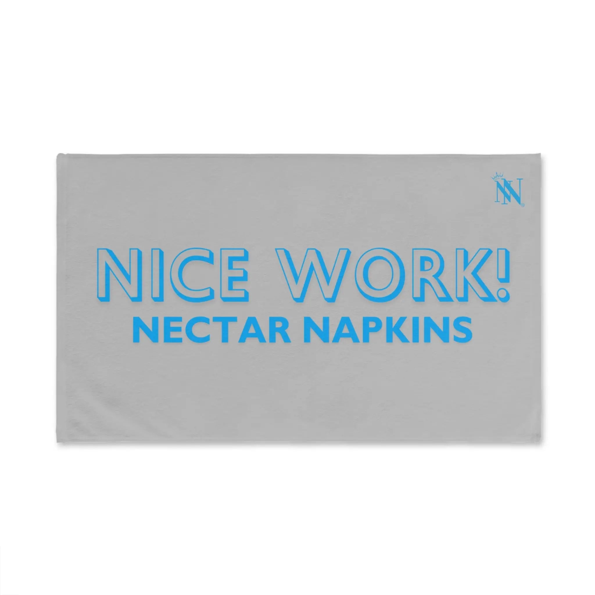 Nice Work Silver | Mix & Match Original Fun-Flirty Lovers’ Towels
