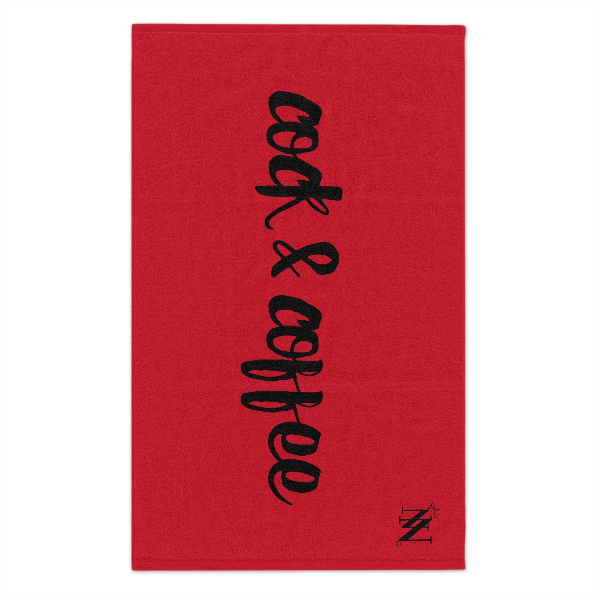 Cock & Coffee Signature Red | Mix & Match Soft Fun-Flirty Lovers’ Towels