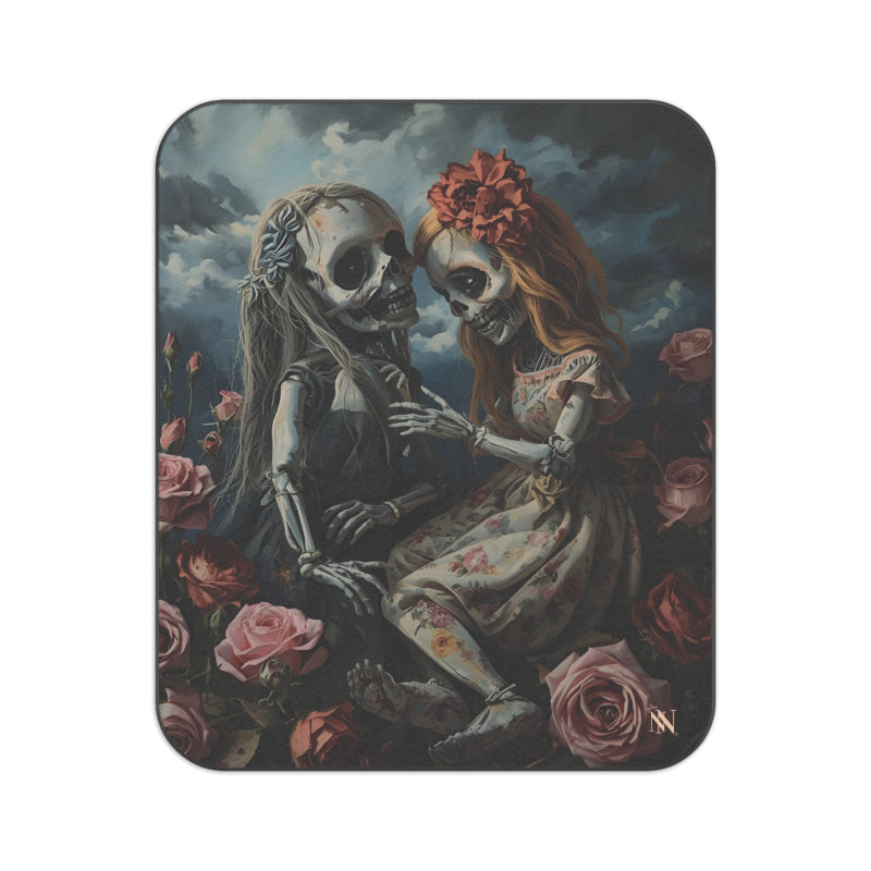 Death Becomes Us | Mix Match Fun-Flirty Lovers’ Water-Resistant Blankets
