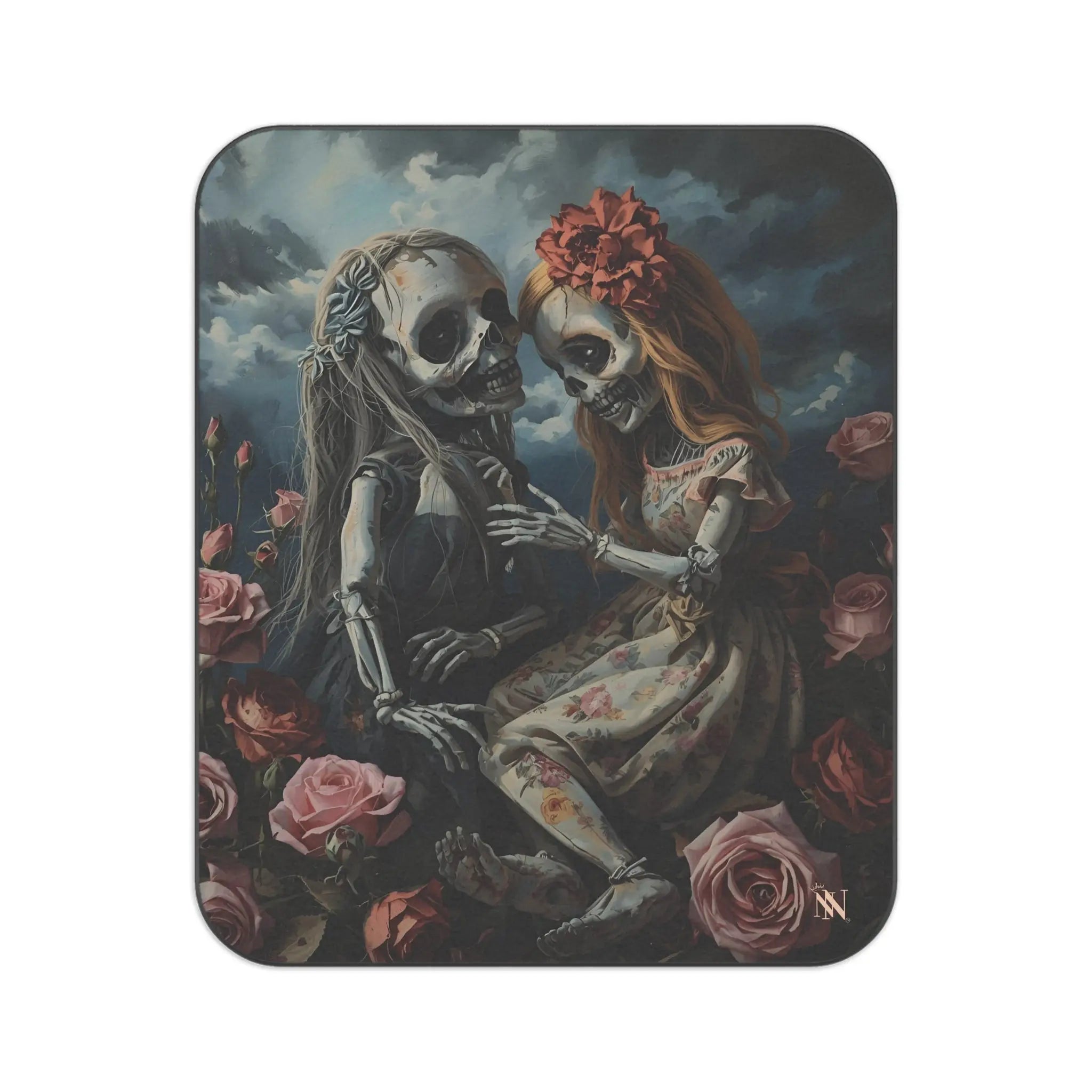 Death Becomes Us | Mix Match Fun-Flirty Lovers’ Water-Resistant Blankets