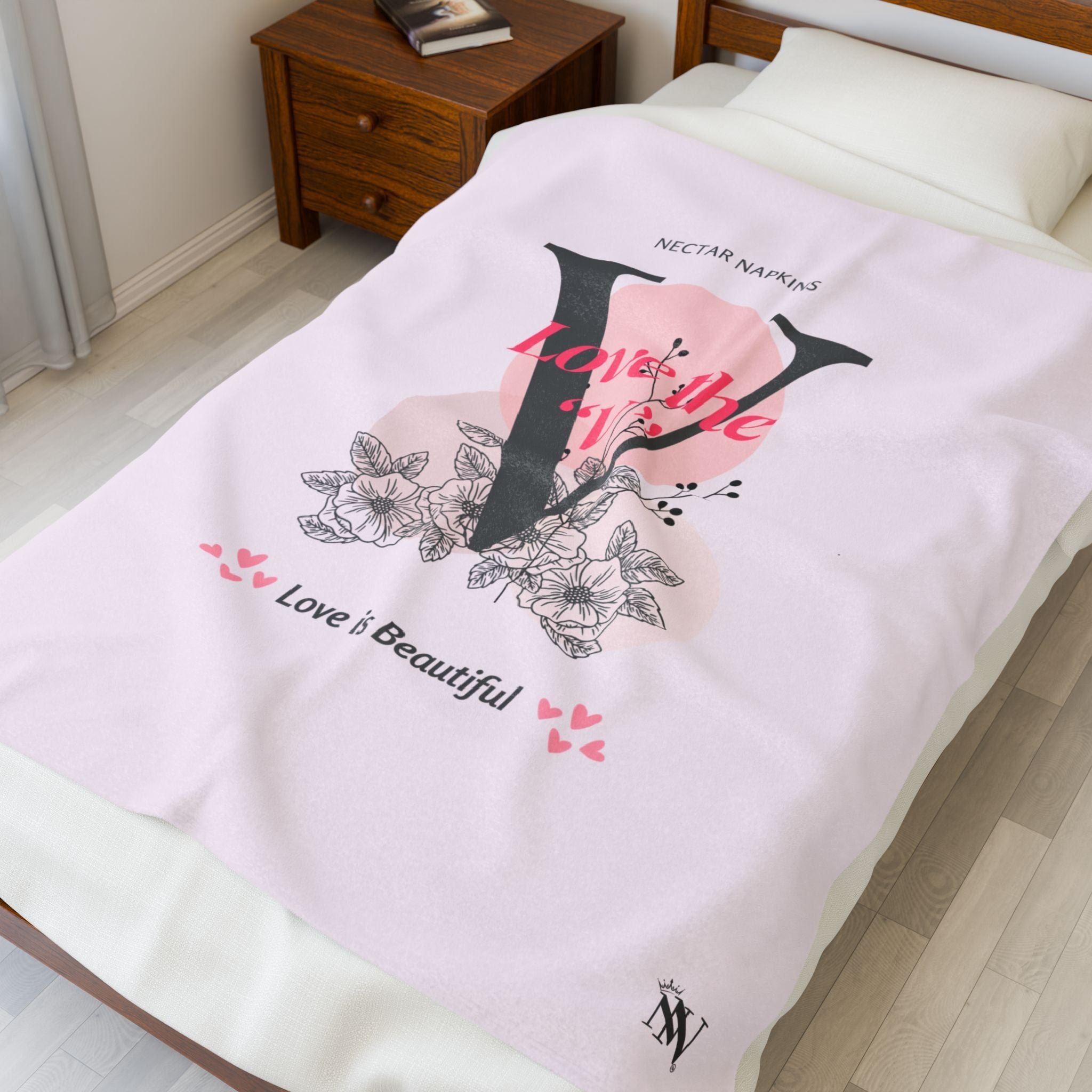 Love the ’V’ | Mix & Match Fun-Flirty Lovers’ Blankets