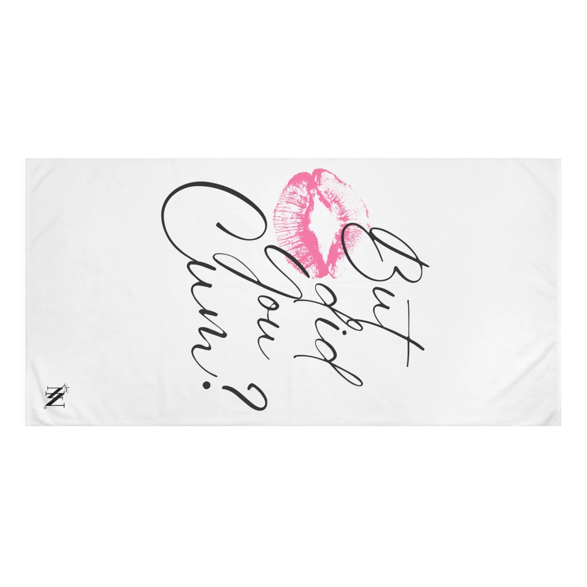 But did you Cum? with a Kiss Big Ass Rimming Sex Towel