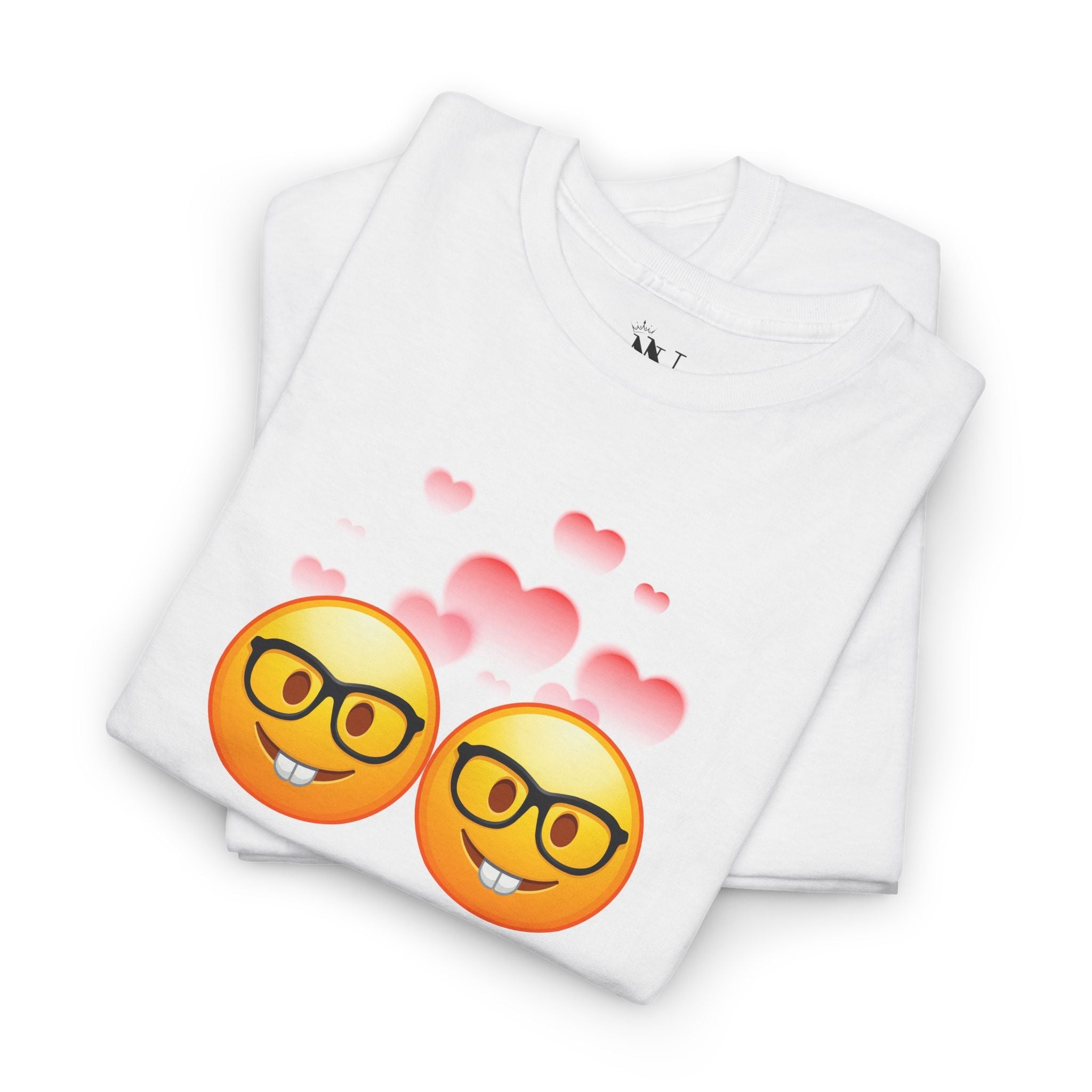 Couple of Love Nerds | Mix & Match Cotton Unisex Fun-Flirty Lovers’ T-Shirts
