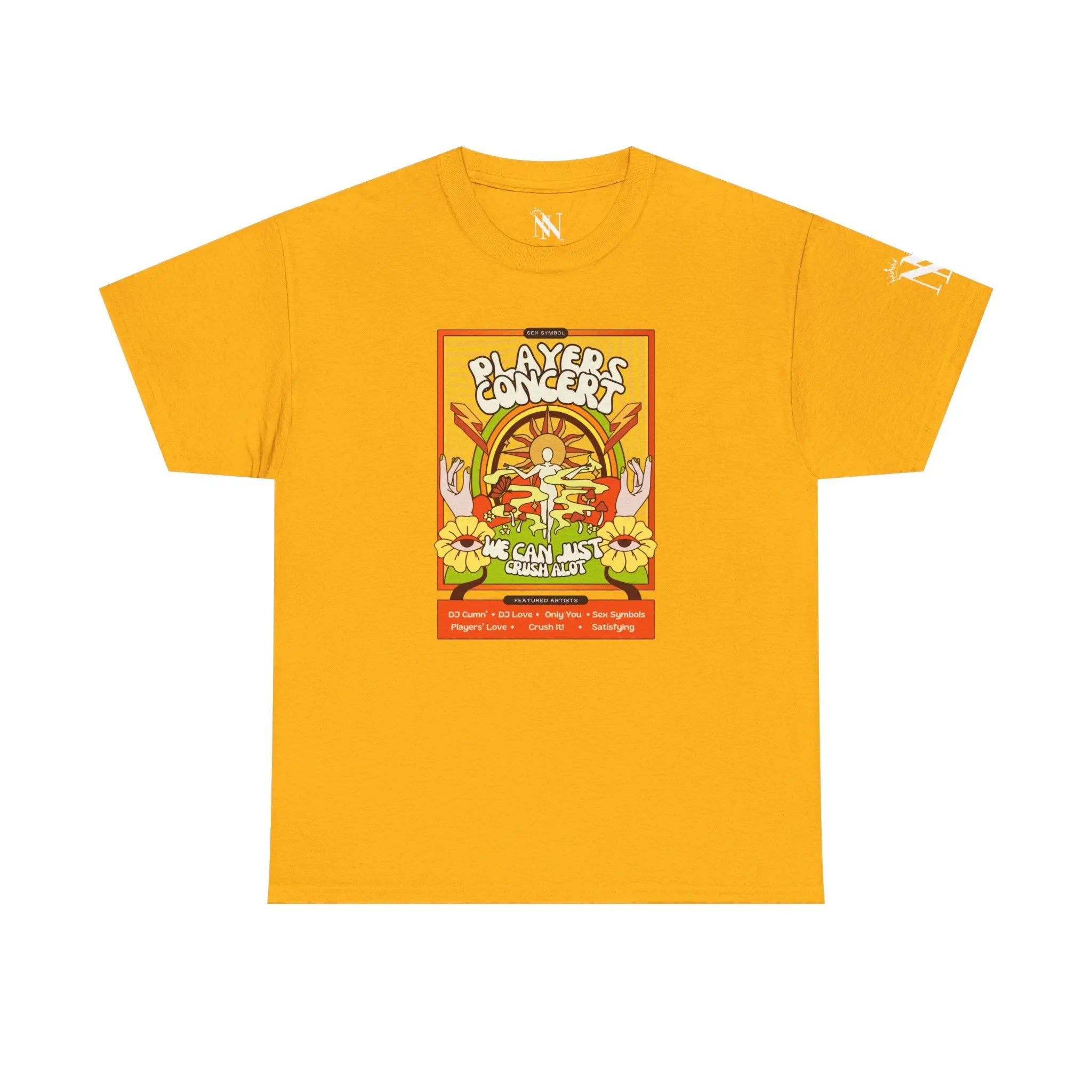 Psychedelic Players Concert Cotton T-Shirt