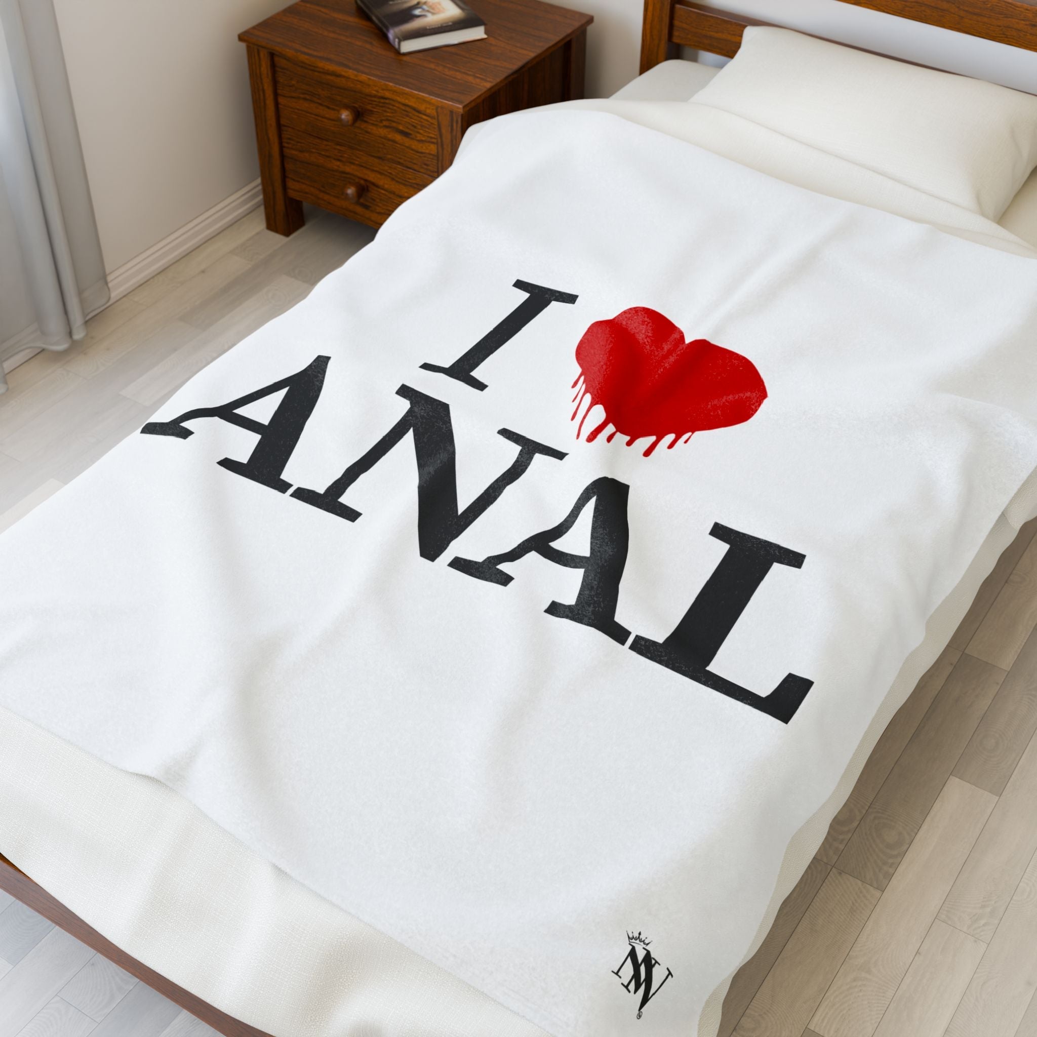 I Love Dripping Anal | Mix & Match Soft Fun-Flirty Lovers’ Blankets