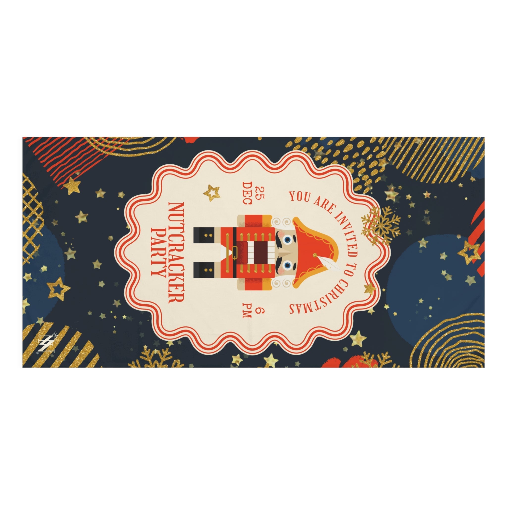 Christmas Nutcracker Party | Mix & Match XL Fun-Flirty Lovers’ Towels