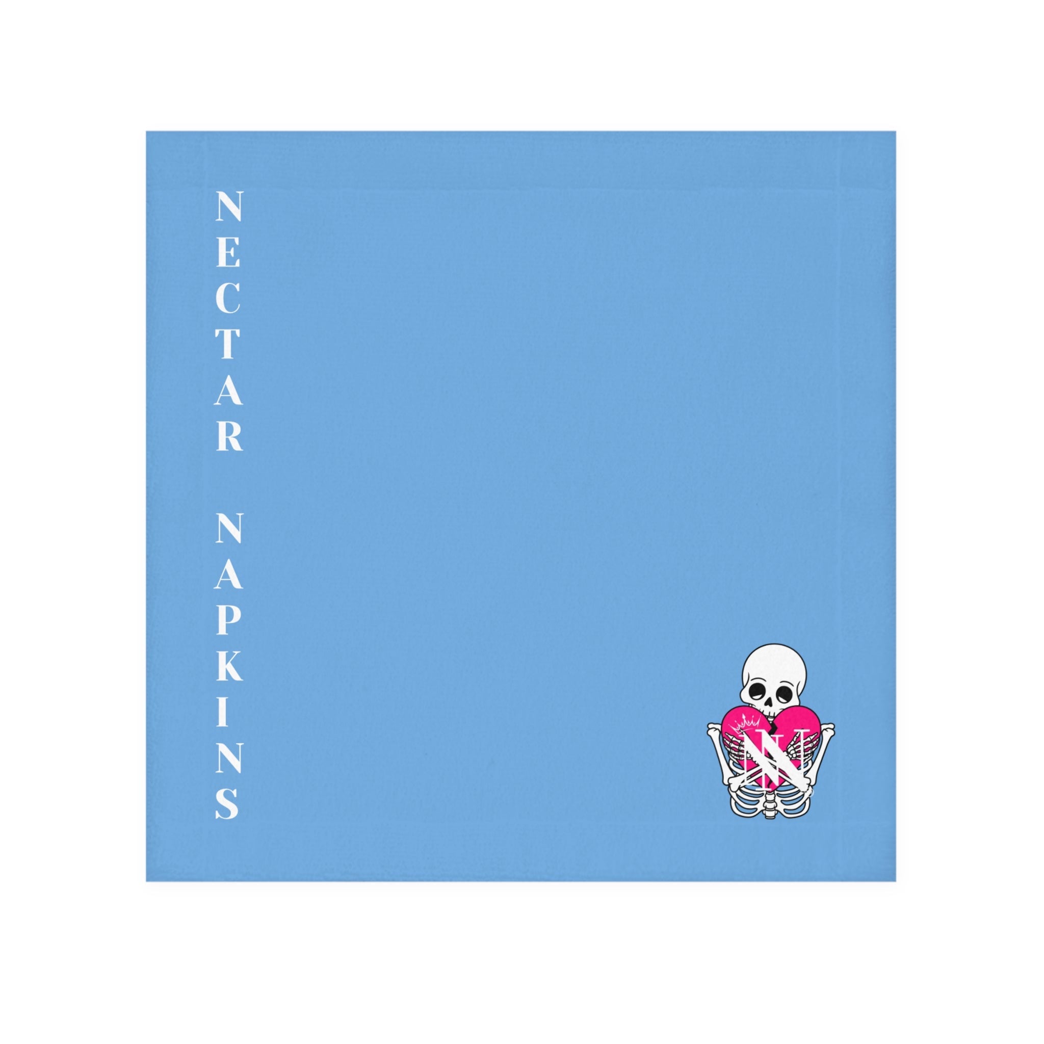 Nectar Napkins Brand Light Blue Microfiber Cum Rag
