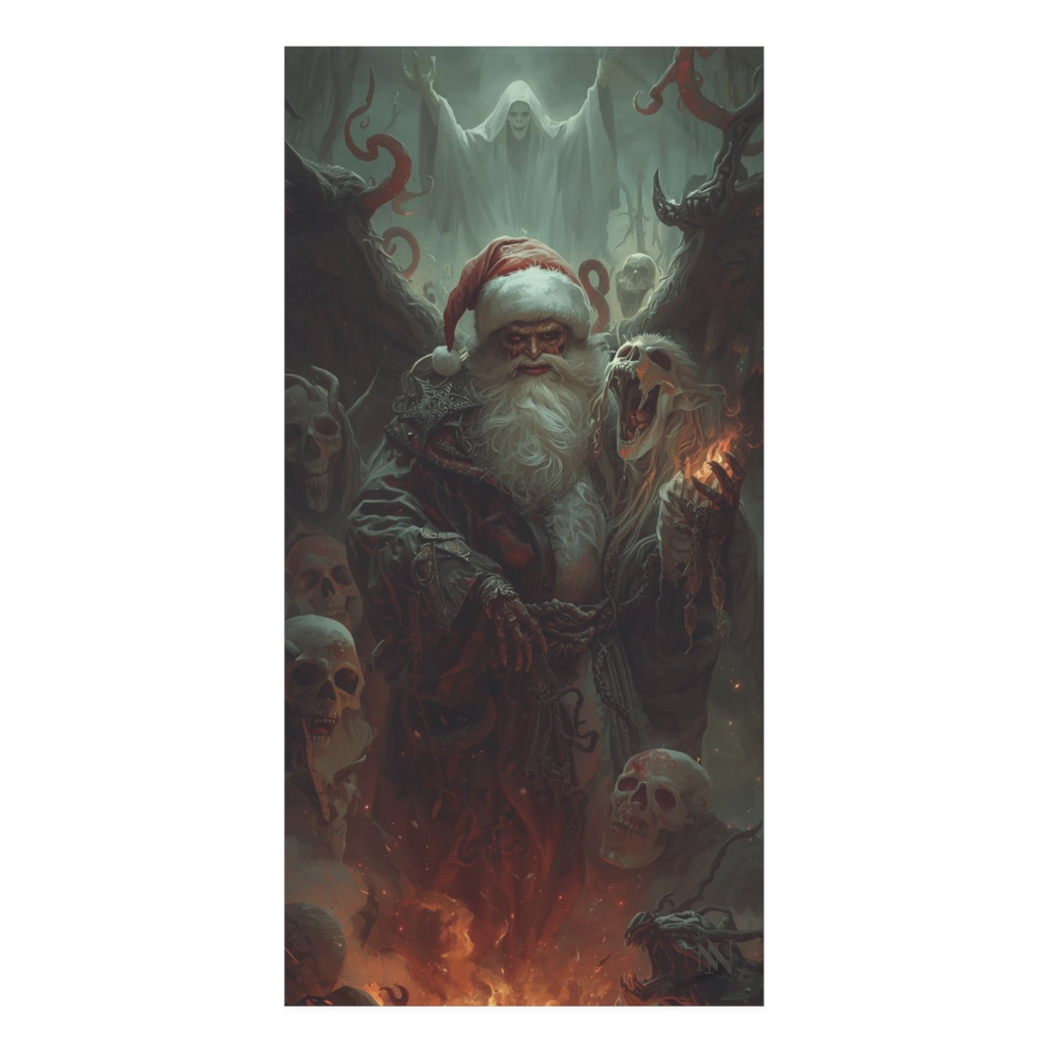 Evil Santa Christmas Fantasy | Mix & Match XL Fun-Flirty Lovers’ Towels