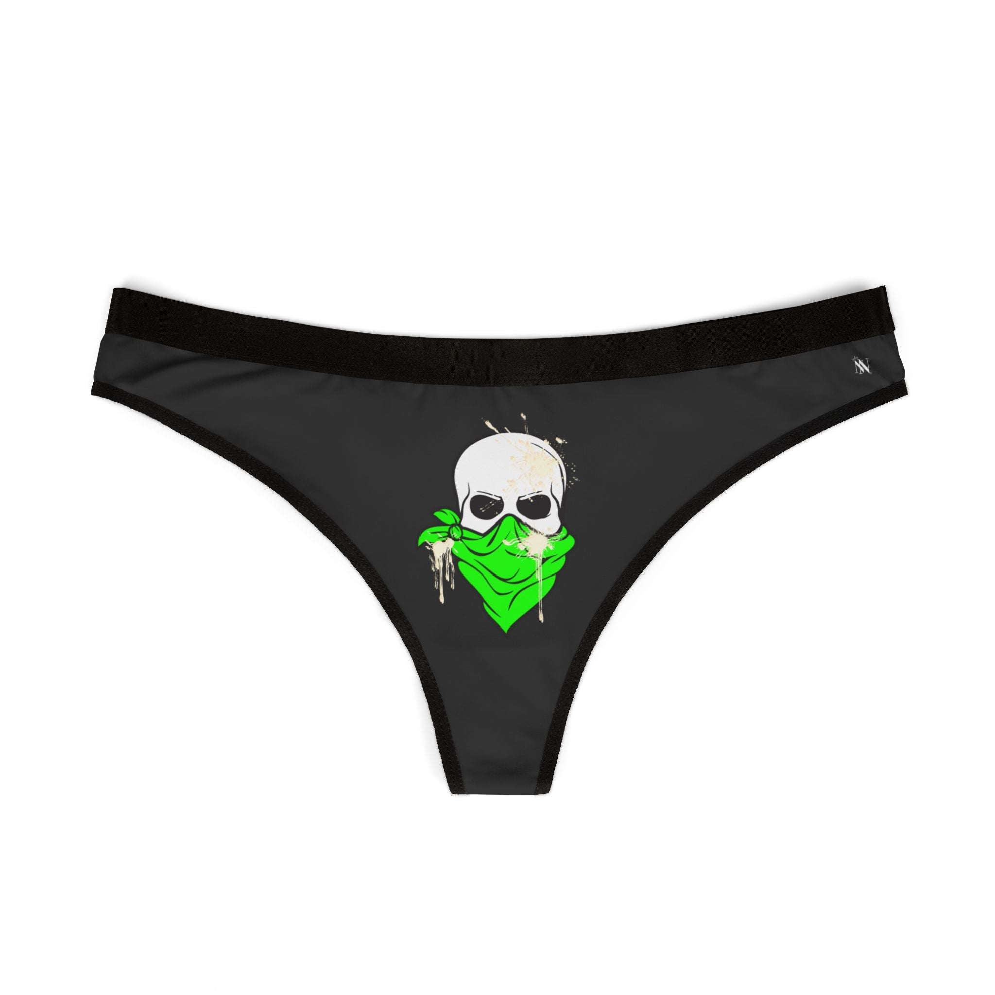 Green Cum Bandit | Mix & Match Women’s Fun-Flirty Lovers’ Thongs