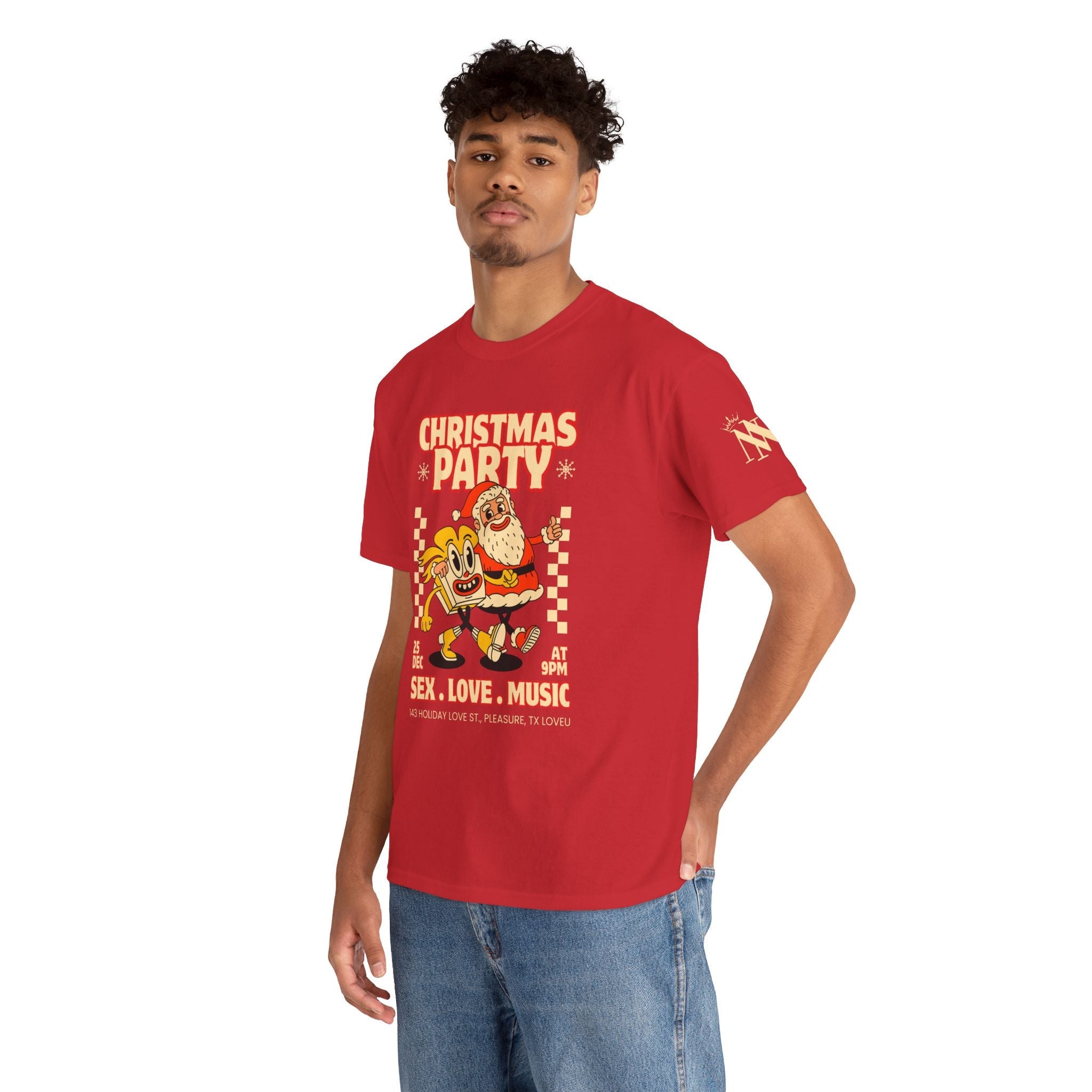 Christmas Party | Mix & Match Cotton Unisex Fun-Flirty Lovers’ T-Shirts