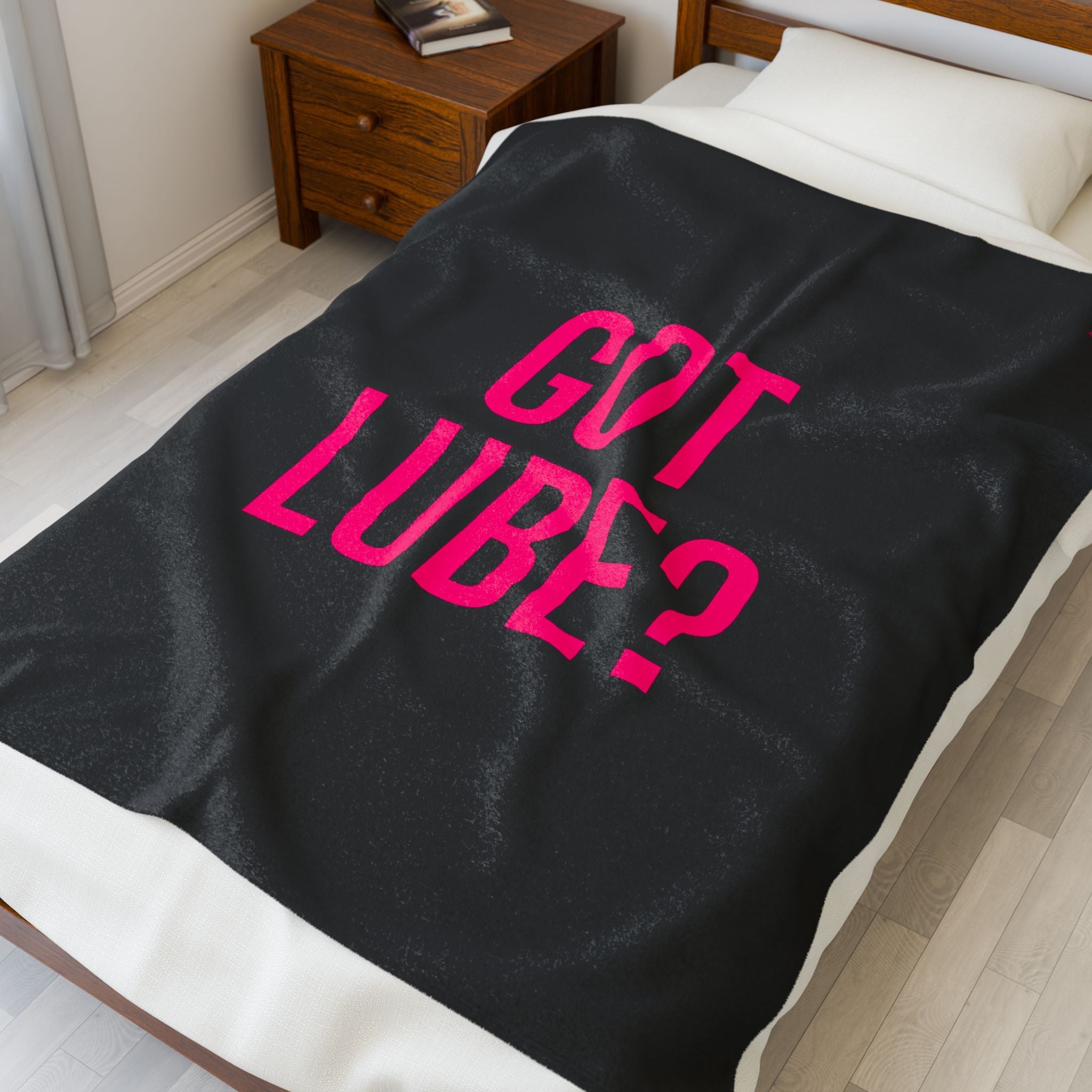 Got Lube? | Mix & Match Fun-Flirty Lovers’ Blankets