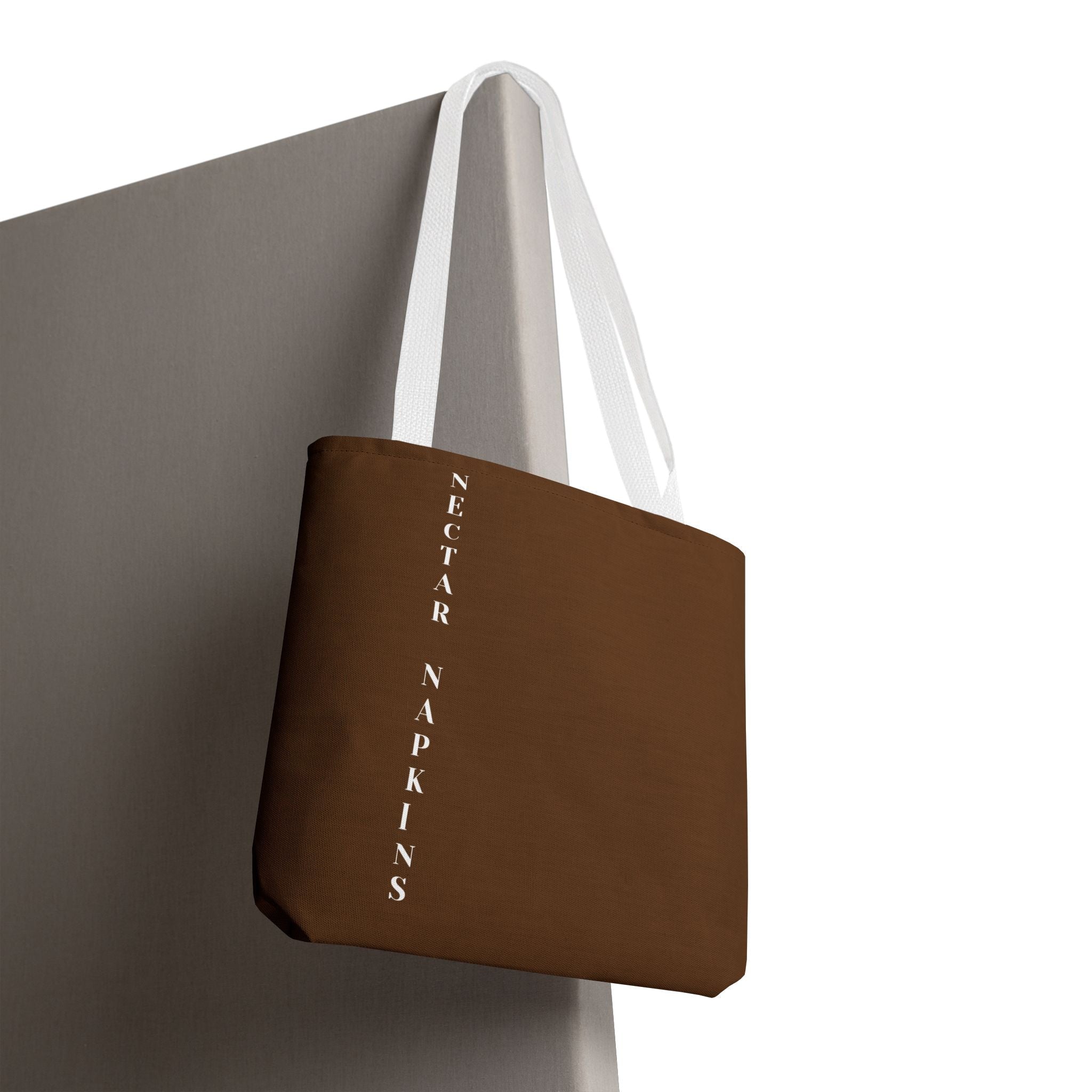 Nectar Napkins Brown Tote Bag
