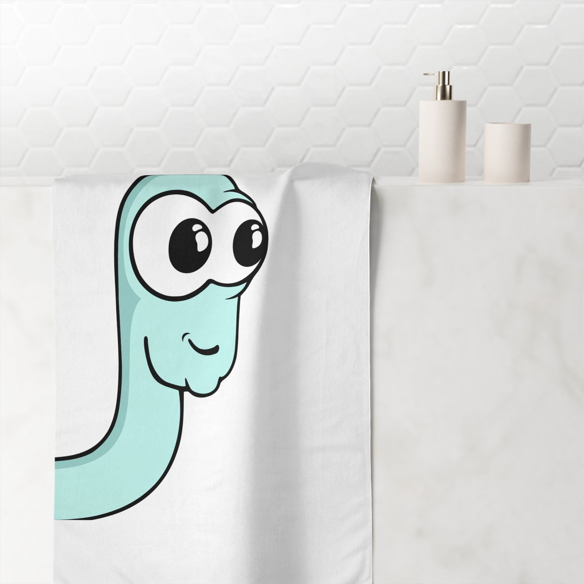 The Worm | Mix & Match XL Fun-Flirty Lovers’ Towels