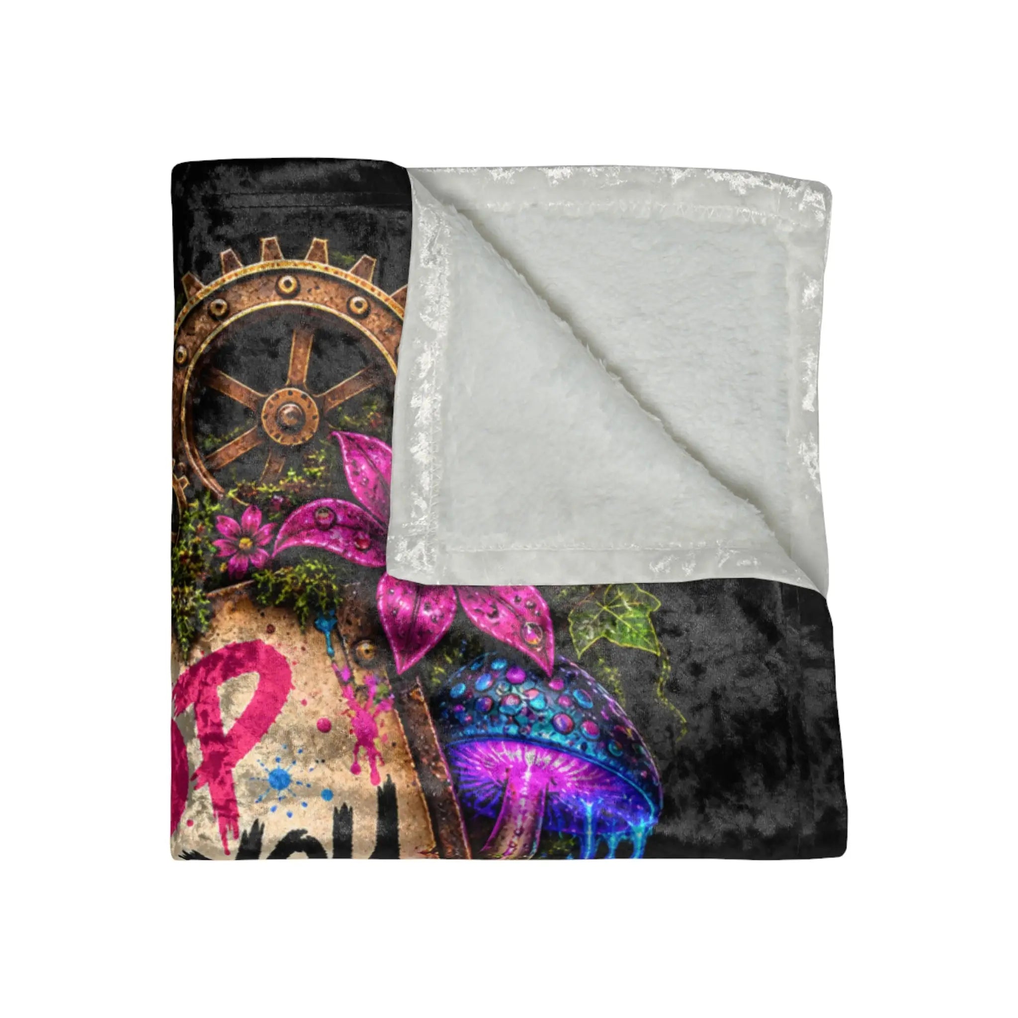 Hop Til You Drop Easter Crushed Velvet Blanket