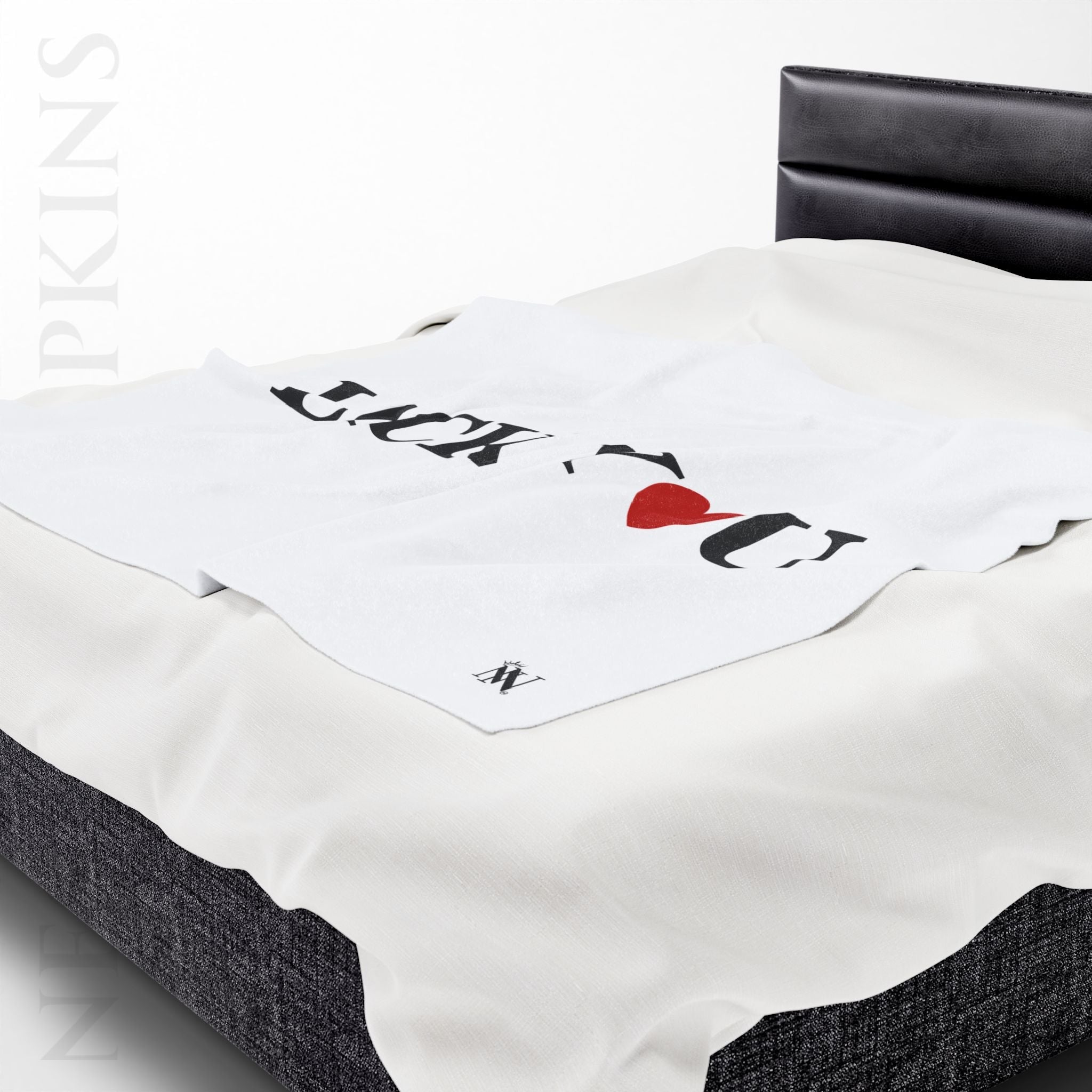 Lick You Love | Mix & Match Velveteen Fun-Flirty Lovers’ Blankets