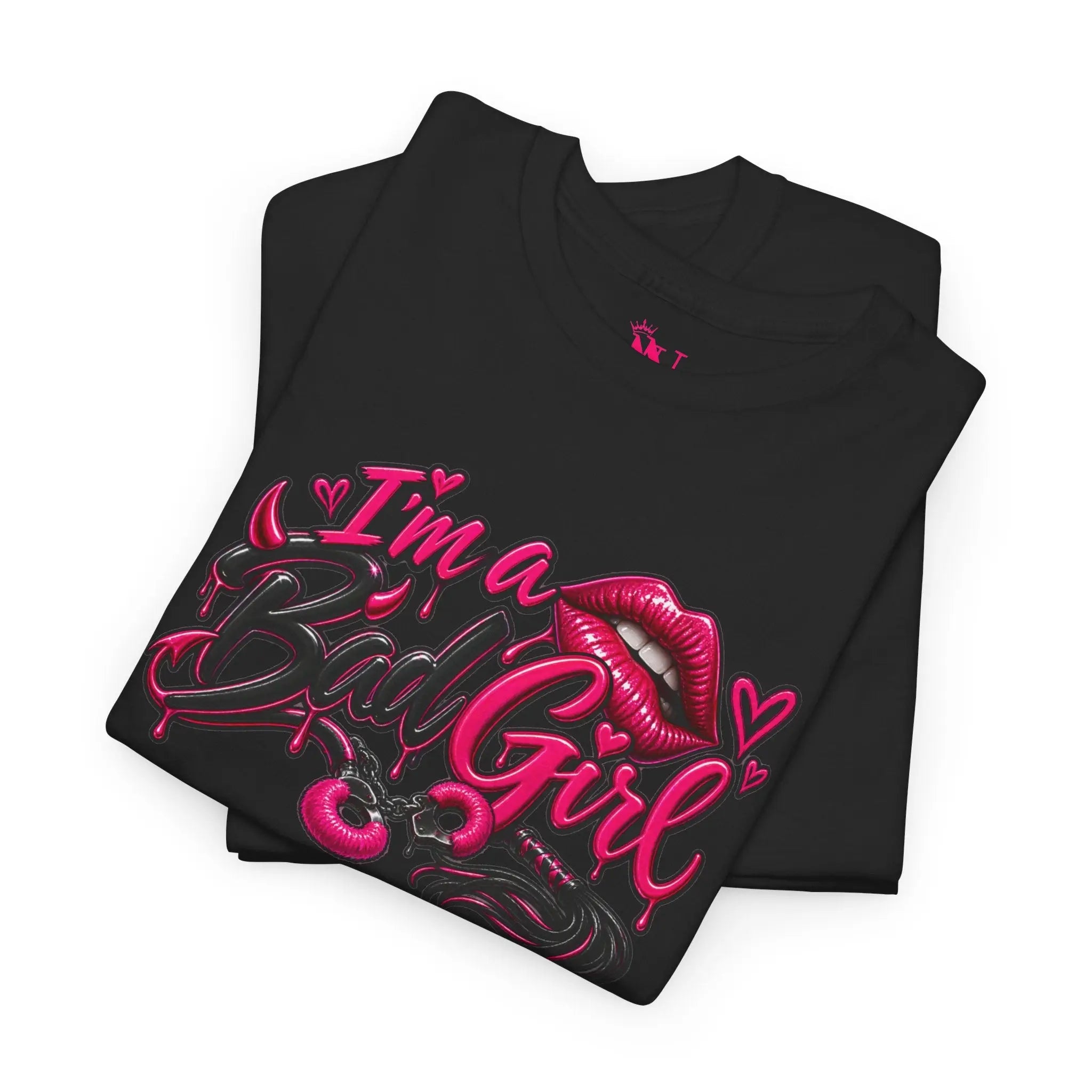 I’m a Bad Girl Sexy | Nectar Napkins Fun-Flirty Lovers’ T-Shirts