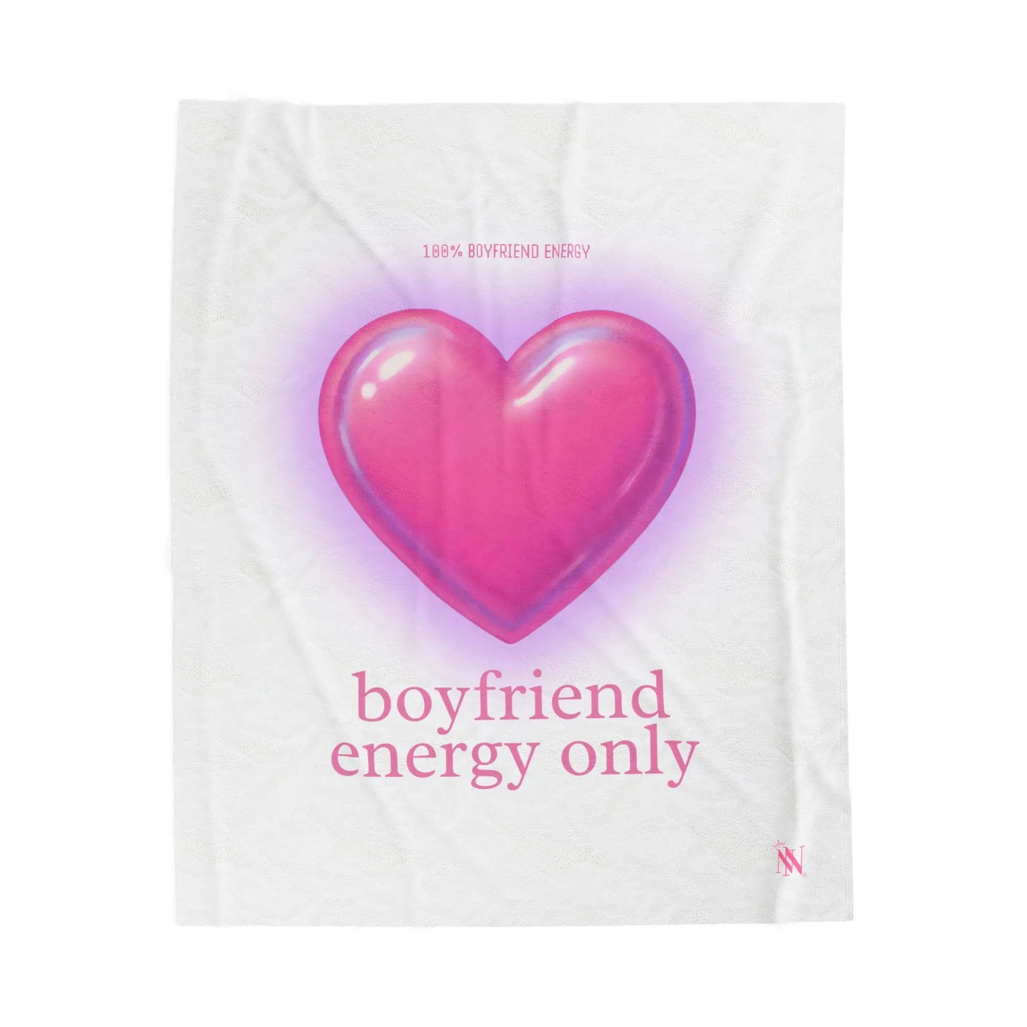 Boyfriend Energy Only | Mix & Match Soft Fun-Flirty Lovers’ Blankets