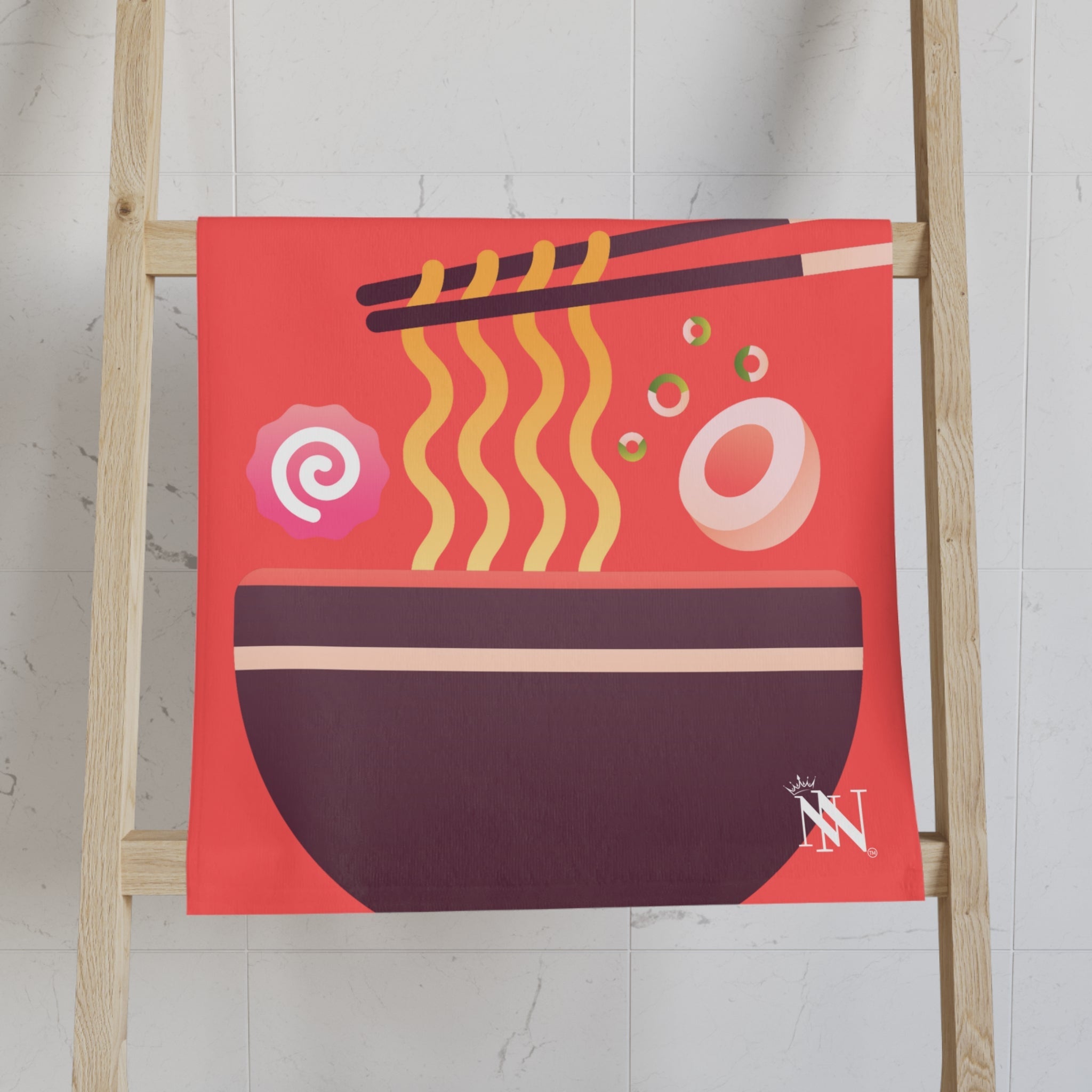 Hot Ramen | Mix & Match Classic Fun-Flirty Lovers’ Towels