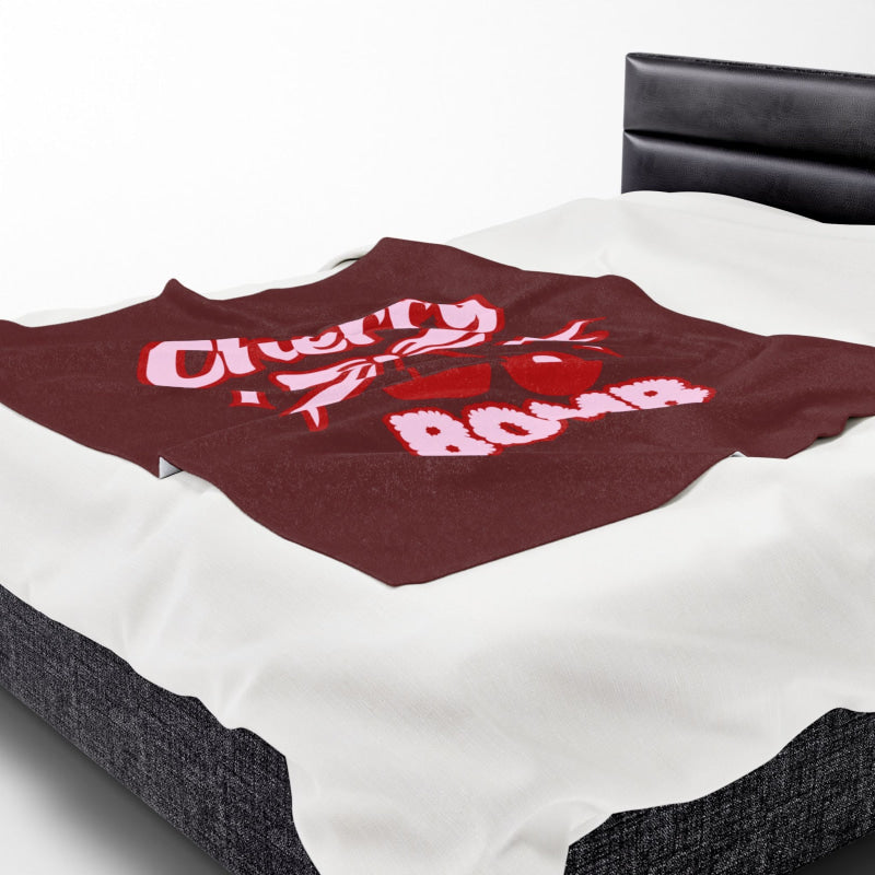 Cherry Bomb | Mix & Match Soft Fun-Flirty Lovers’ Blankets
